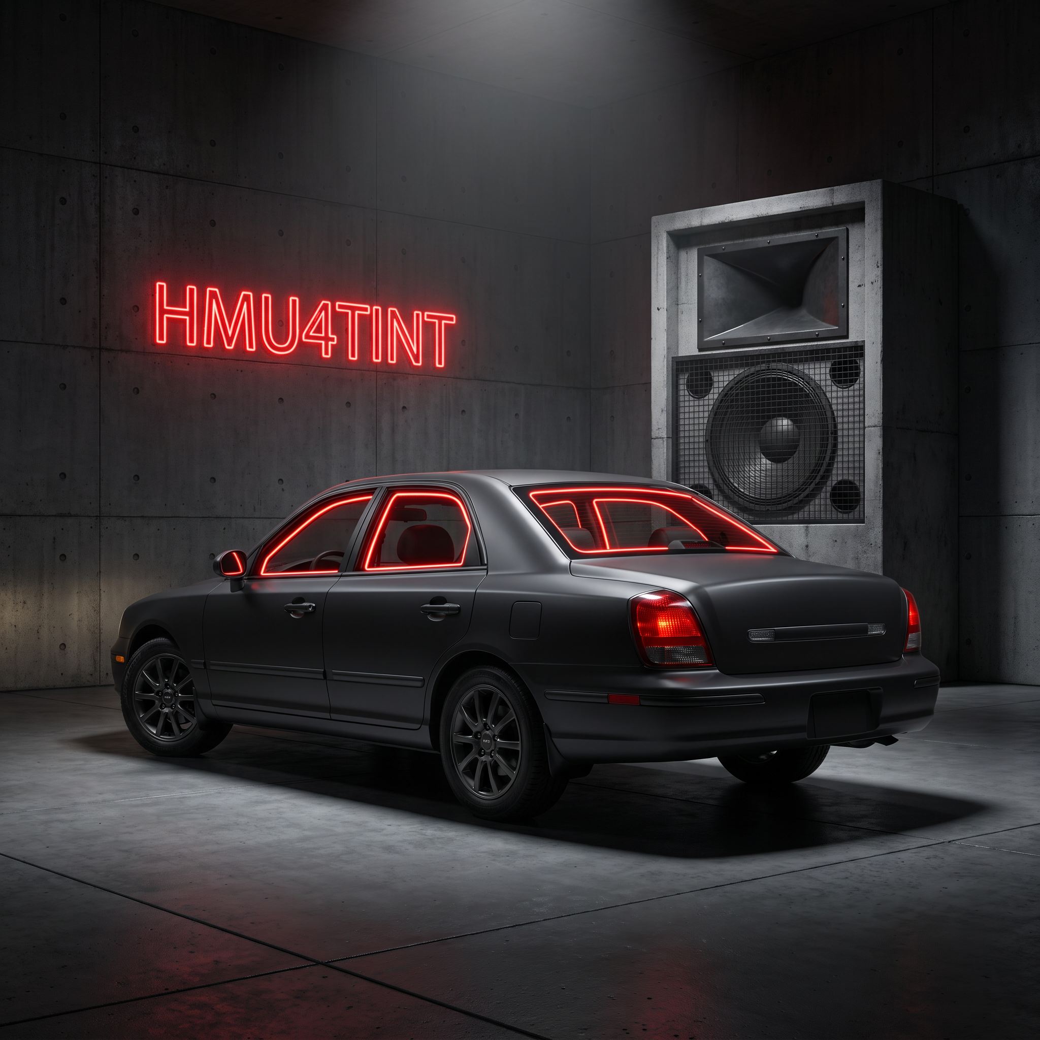 HMU4TINT Precut Ceramic Window Tint Kit for 2002-2005 Hyundai XG350