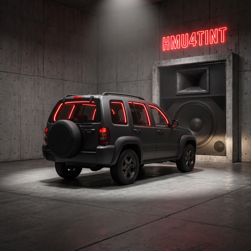 HMU4TINT Precut Ceramic Window Tint Kit for 2002-2012 Jeep Liberty