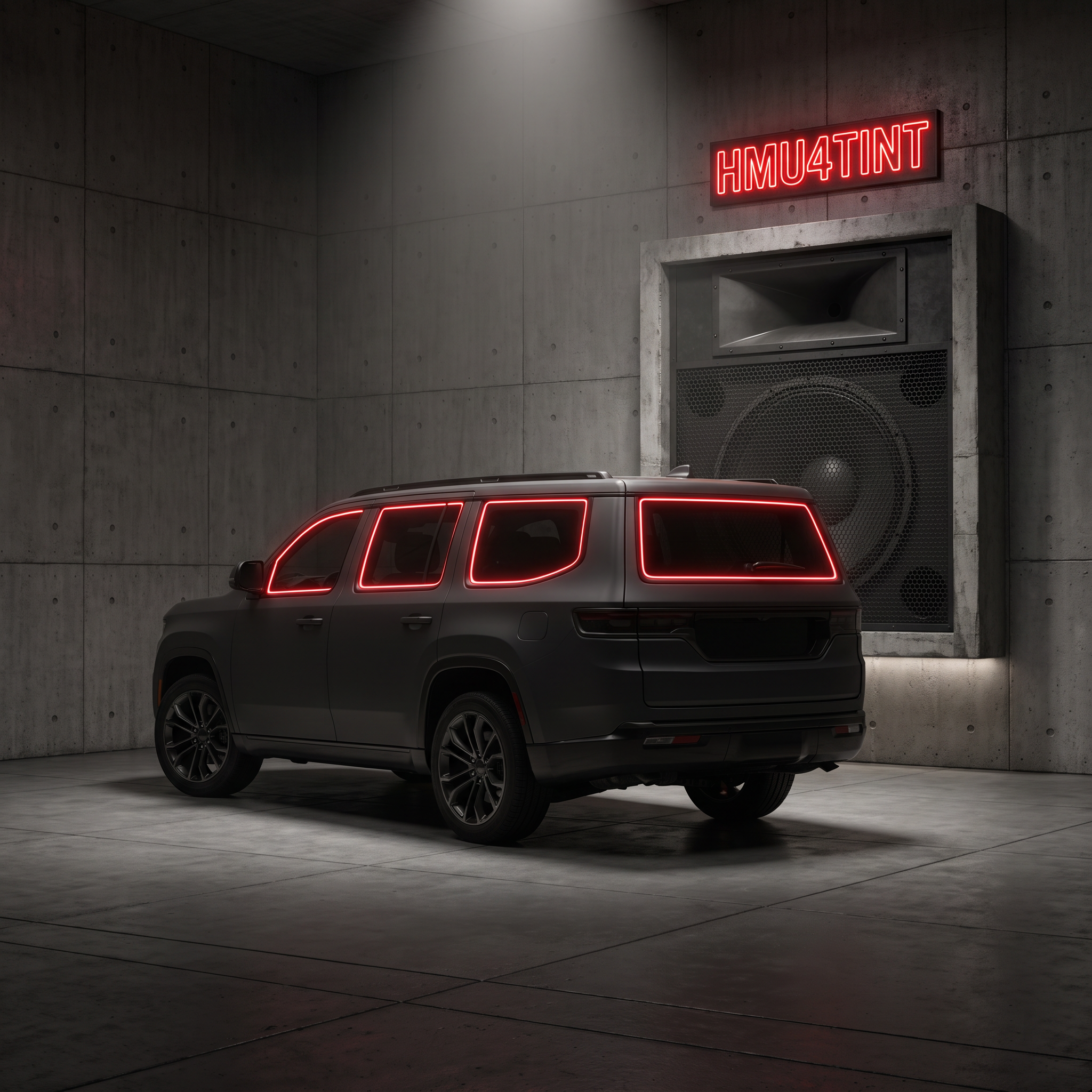 HMU4TINT Precut Ceramic Window Tint Kit for Jeep Wagoneer