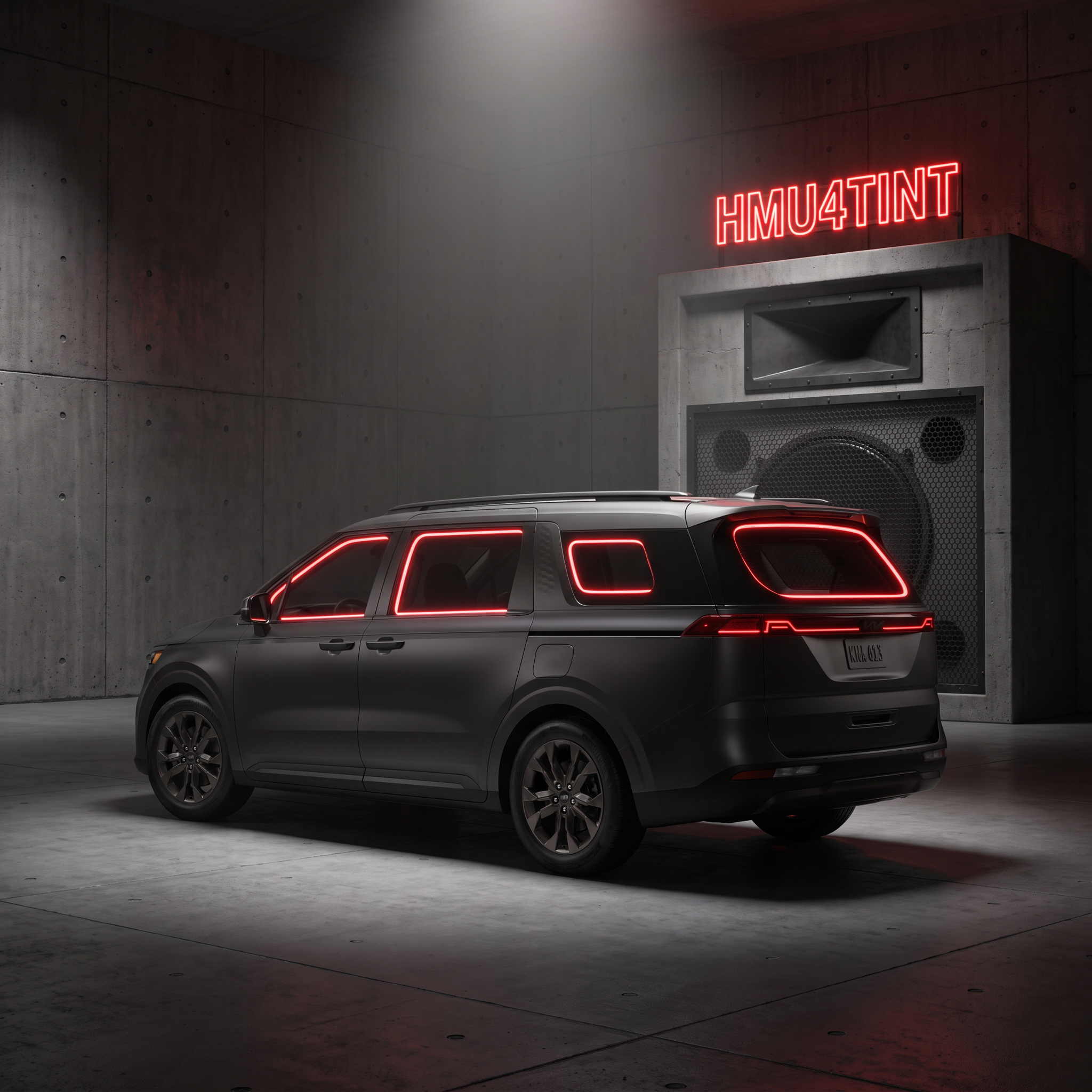 HMU4TINT Precut Ceramic Window Tint Kit for 2022-2023 Kia Carnival