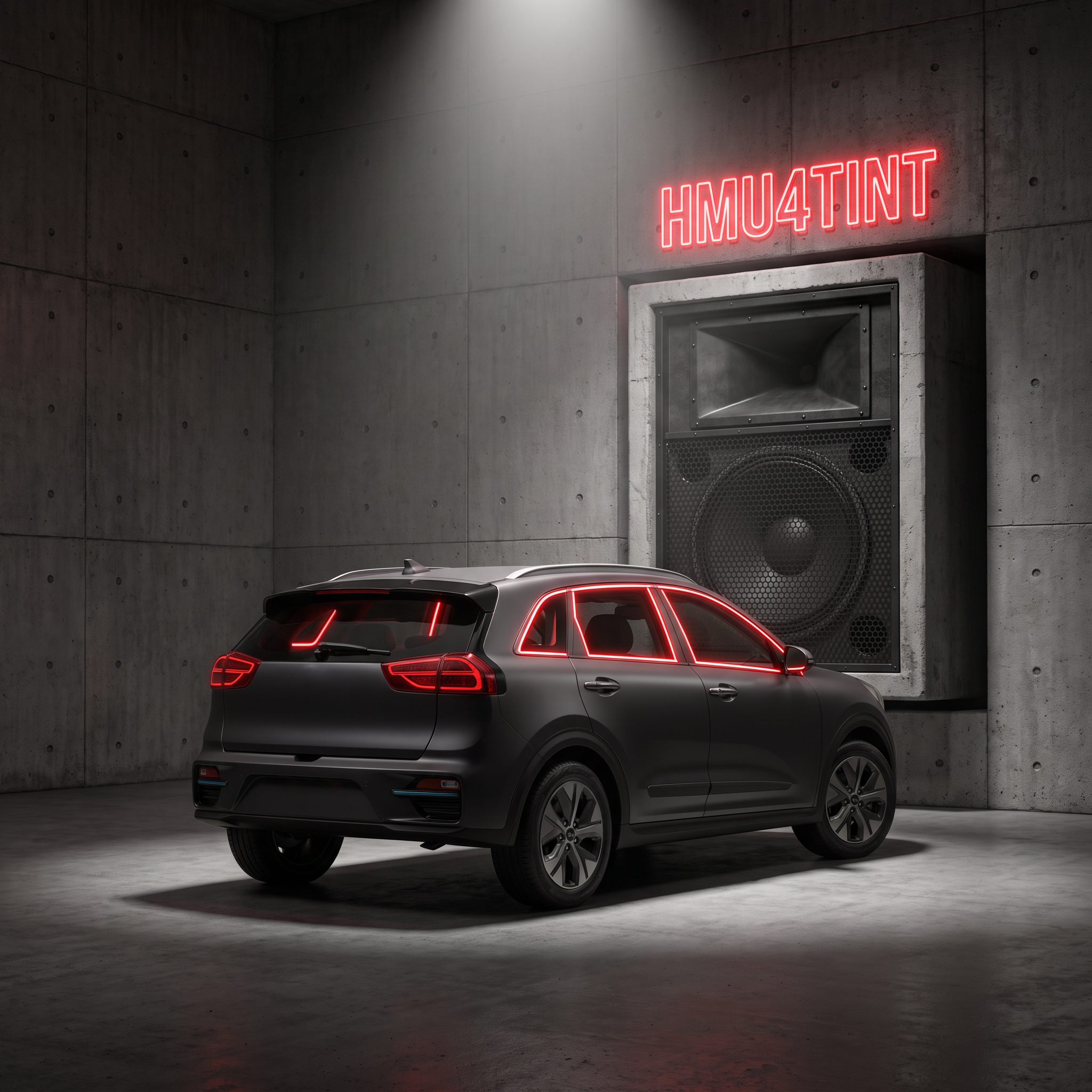 HMU4TINT Precut Ceramic Window Tint Kit for 2019-2023 Kia Niro EV