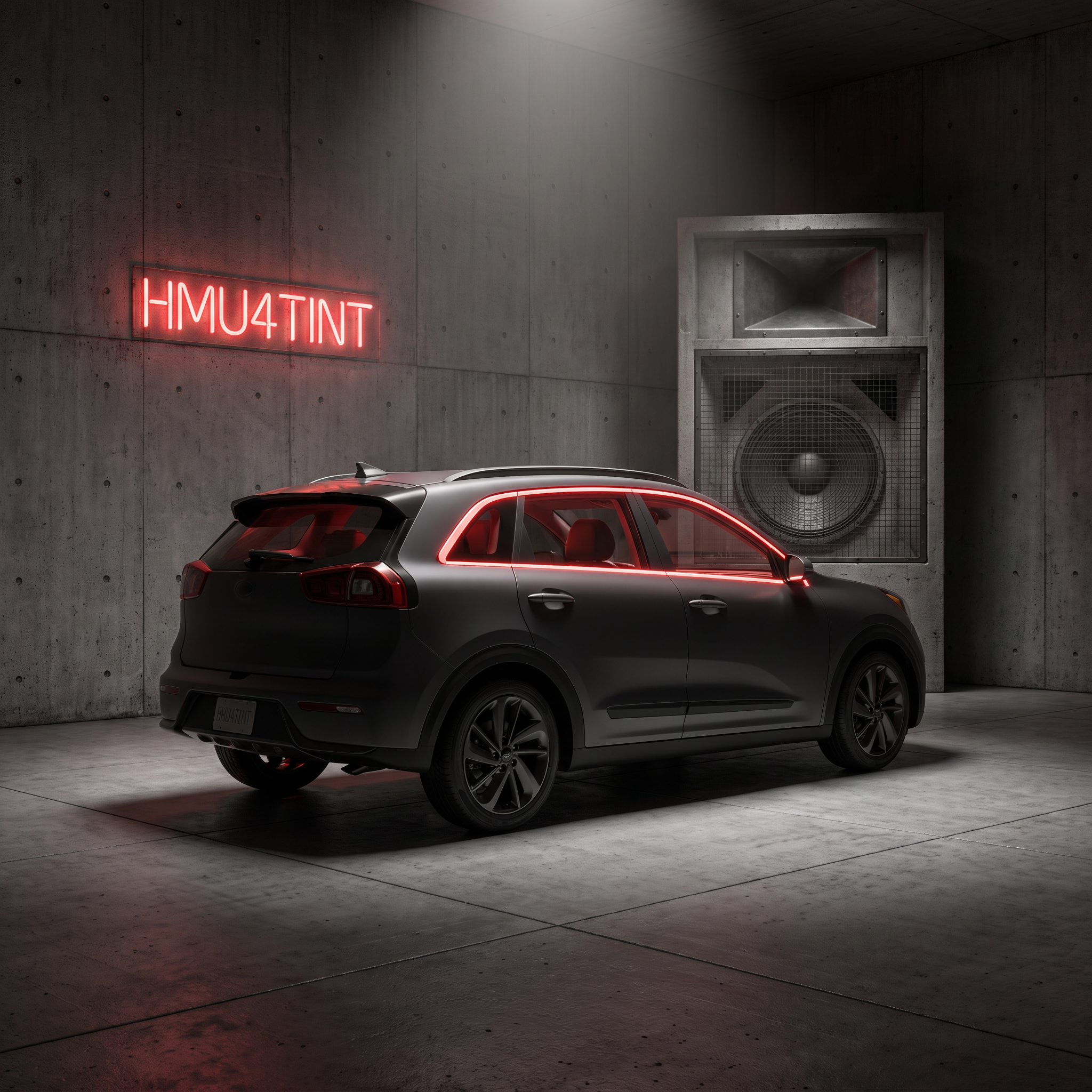 HMU4TINT Precut Ceramic Window Tint Kit for 2018-2023 Kia Niro Plug-in Hybrid