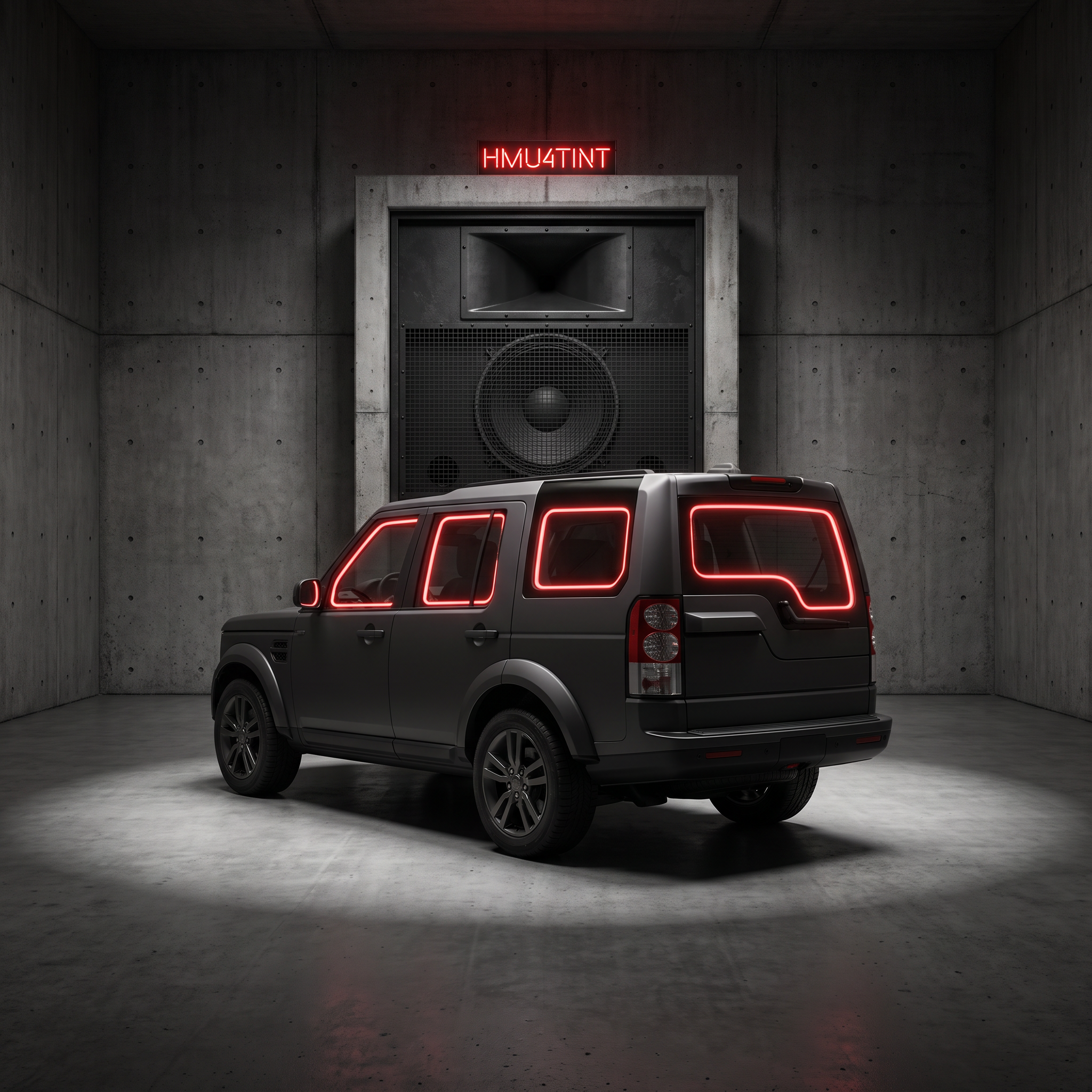 HMU4TINT Precut Ceramic Window Tint Kit for 2010-2016 Land Rover LR4