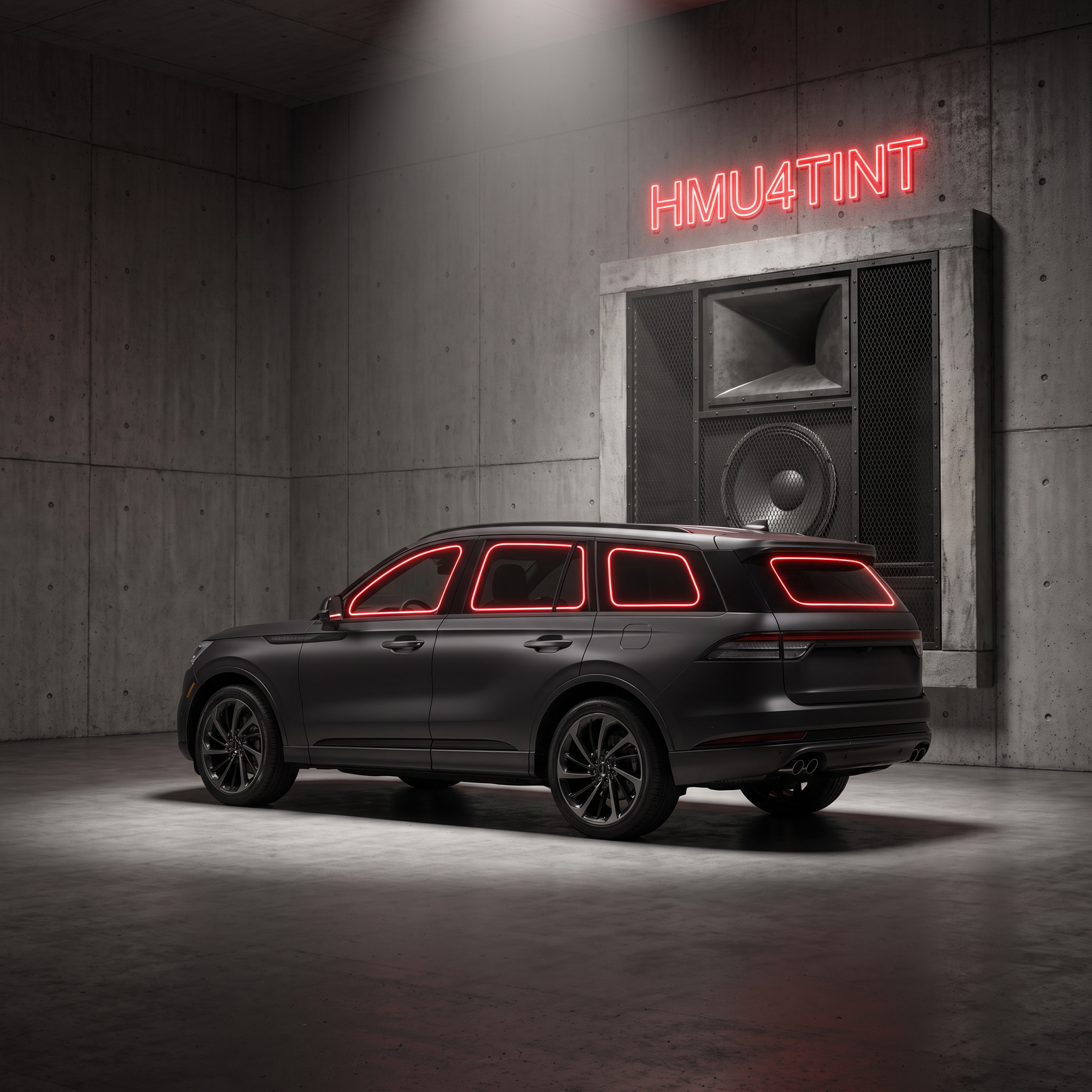 HMU4TINT Precut Ceramic Window Tint Kit for Lincoln Aviator