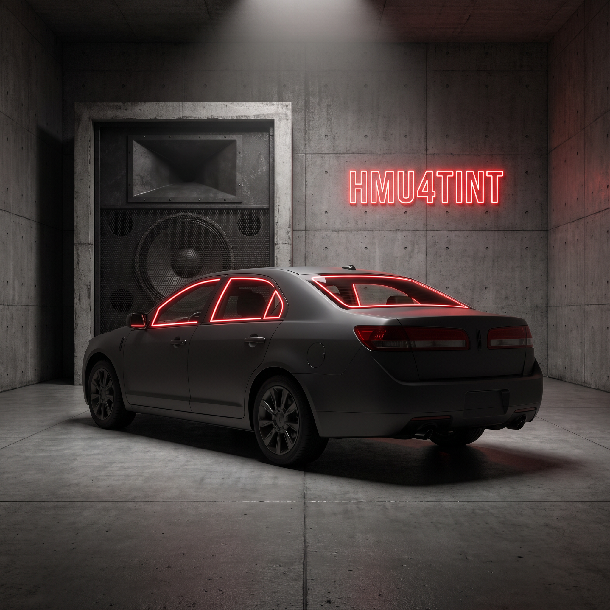 HMU4TINT Precut Ceramic Window Tint Kit for 2009-2016 Lincoln MKS