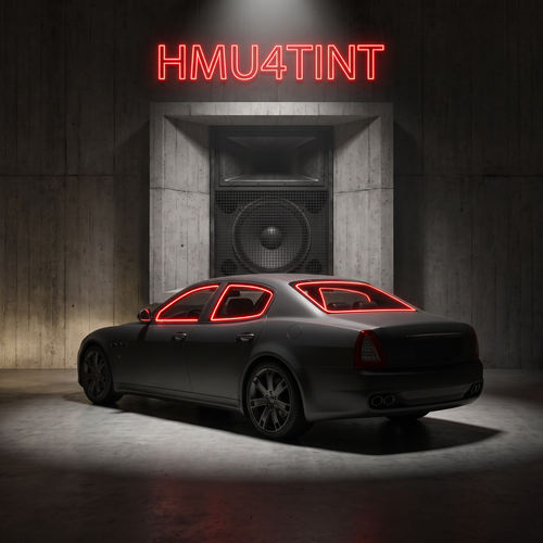 HMU4TINT Precut Ceramic Window Tint Kit for 2005-2019 Maserati Quattroporte