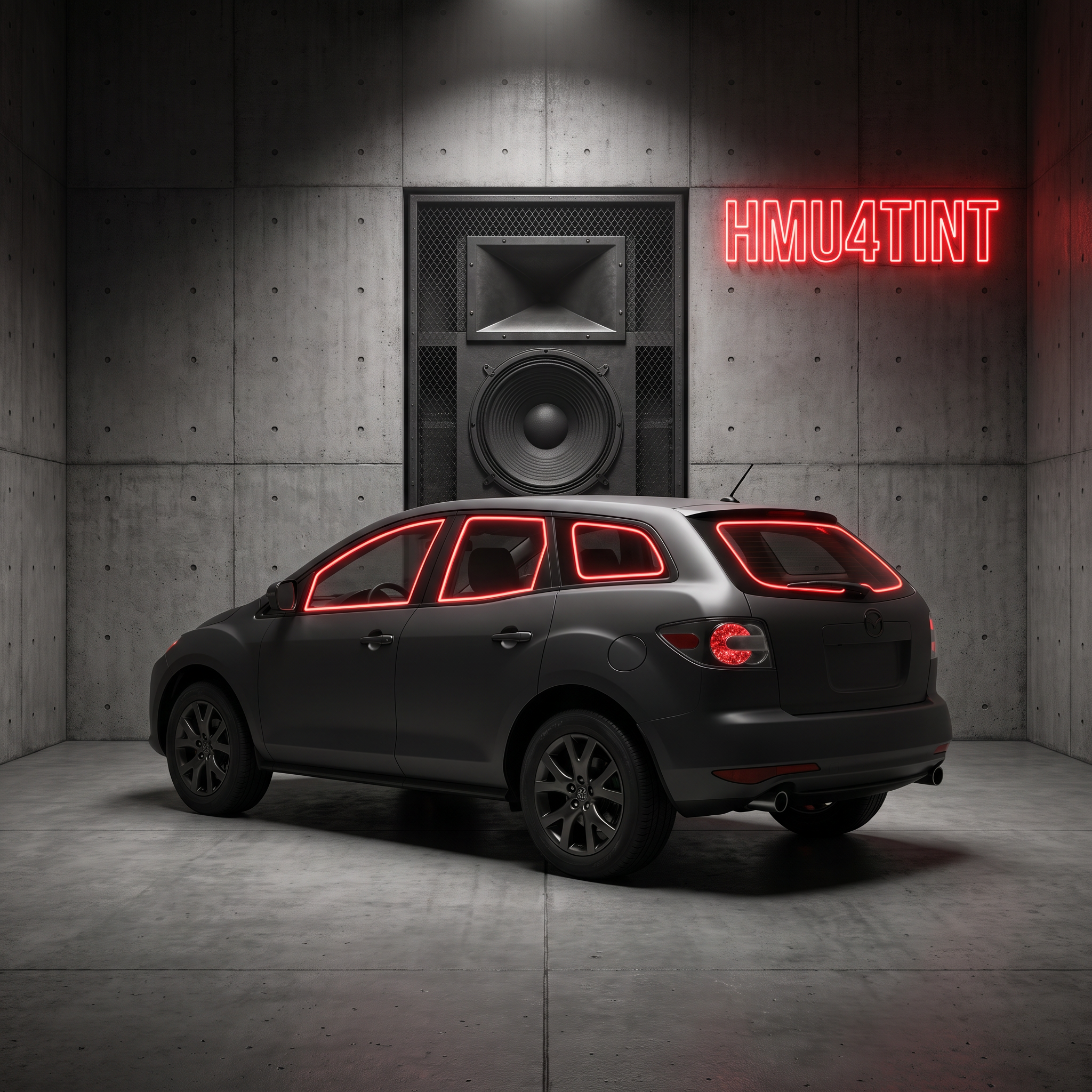 HMU4TINT Precut Ceramic Window Tint Kit for 2007-2012 MAZDA CX-7