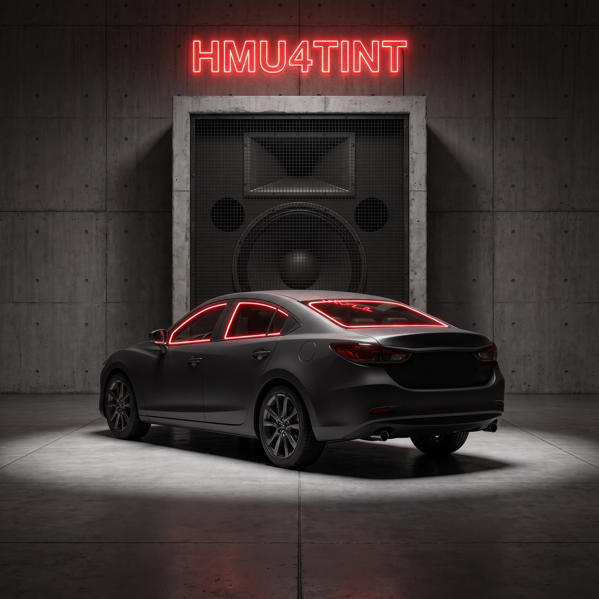 HMU4TINT Precut Ceramic Window Tint Kit for Mazda6