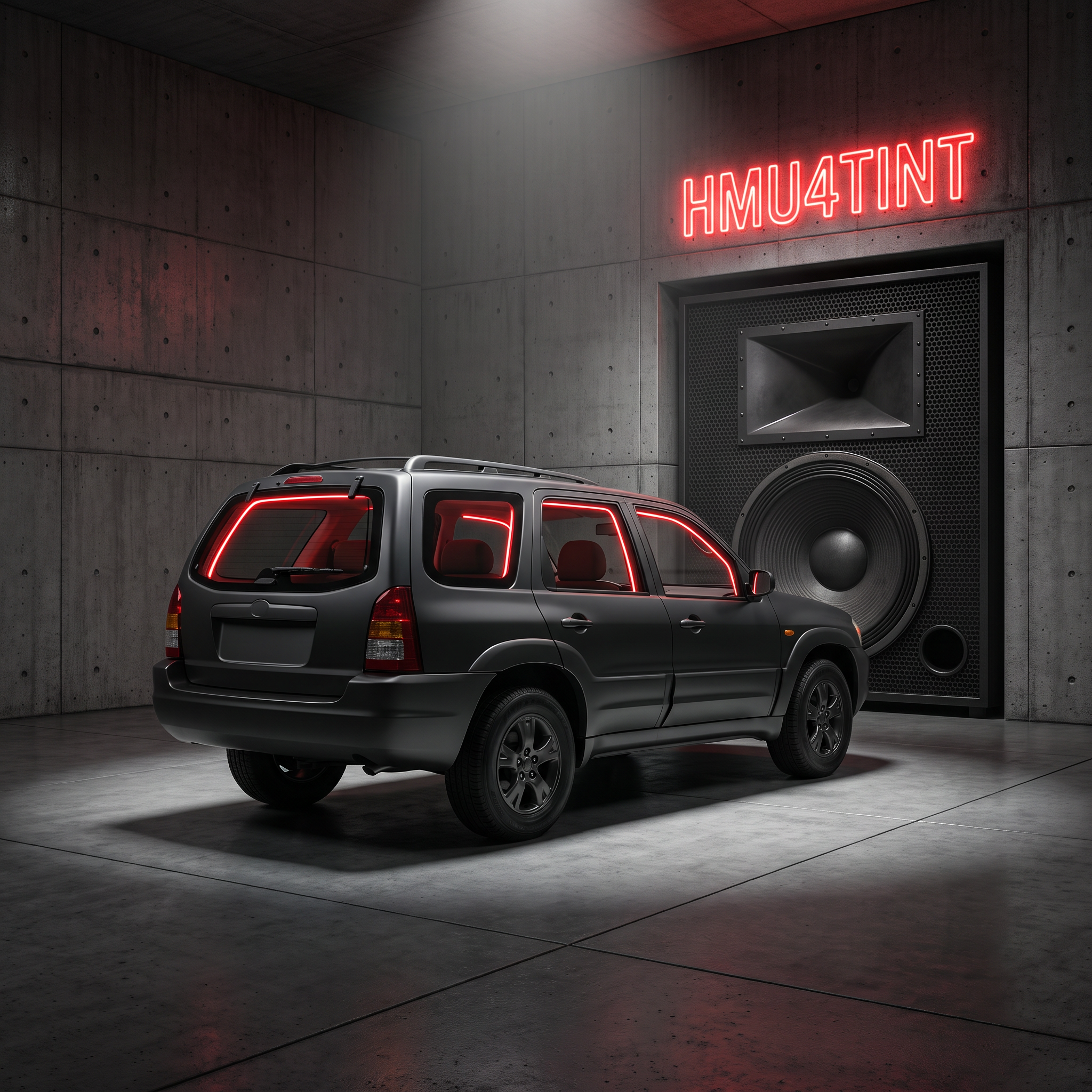 HMU4TINT Precut Ceramic Window Tint Kit for 2001-2006 MAZDA Tribute