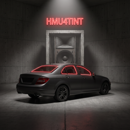HMU4TINT Precut Ceramic Window Tint Kit for 2006-2011 Mercedes-Benz C-Class