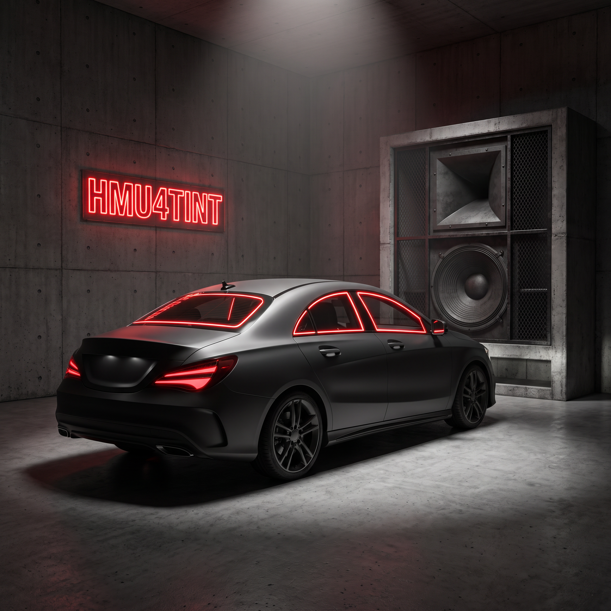 HMU4TINT Precut Ceramic Window Tint Kit for 2016-2022 Mercedes-Benz CLA