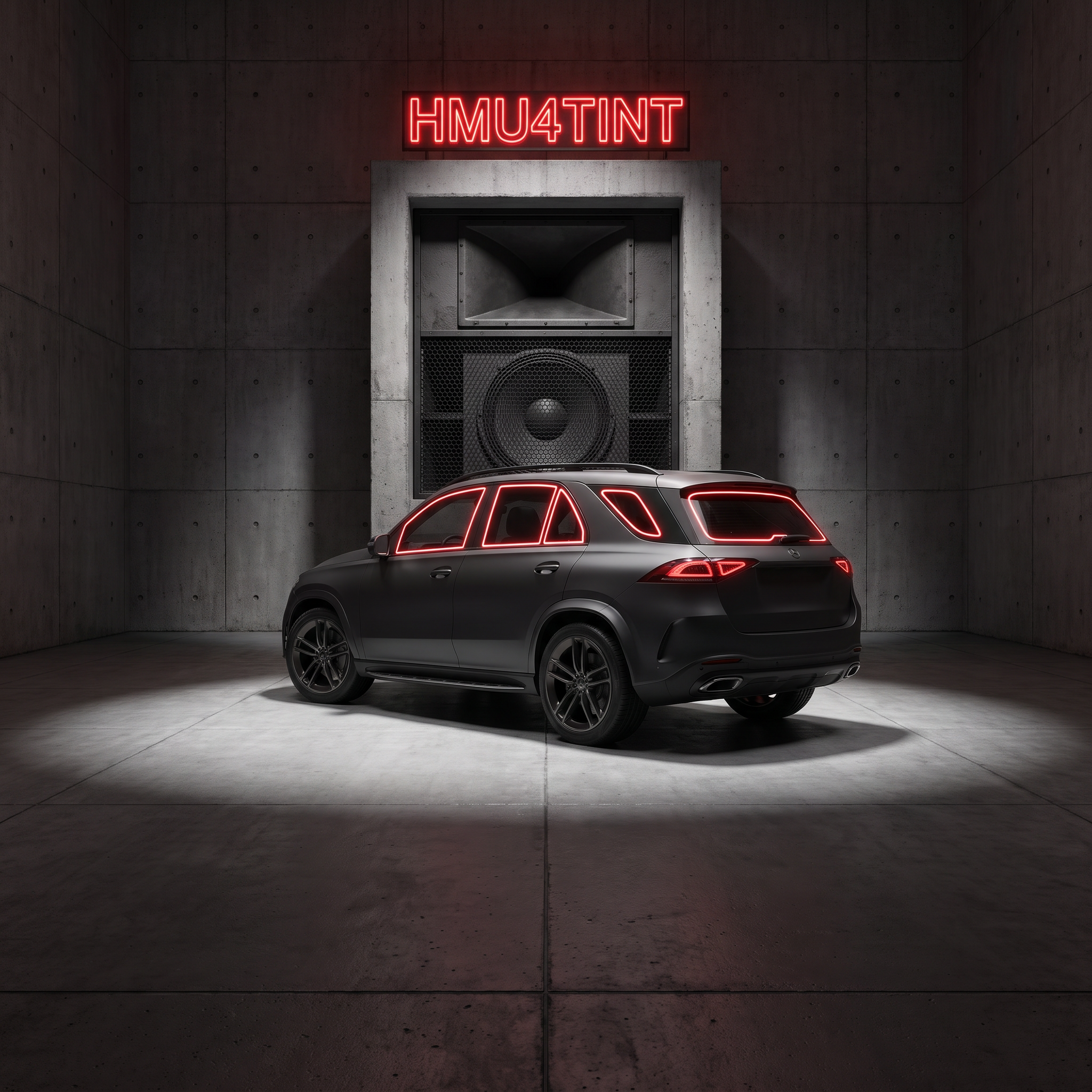 HMU4TINT Precut Ceramic Window Tint Kit for Mercedes-Benz GLE