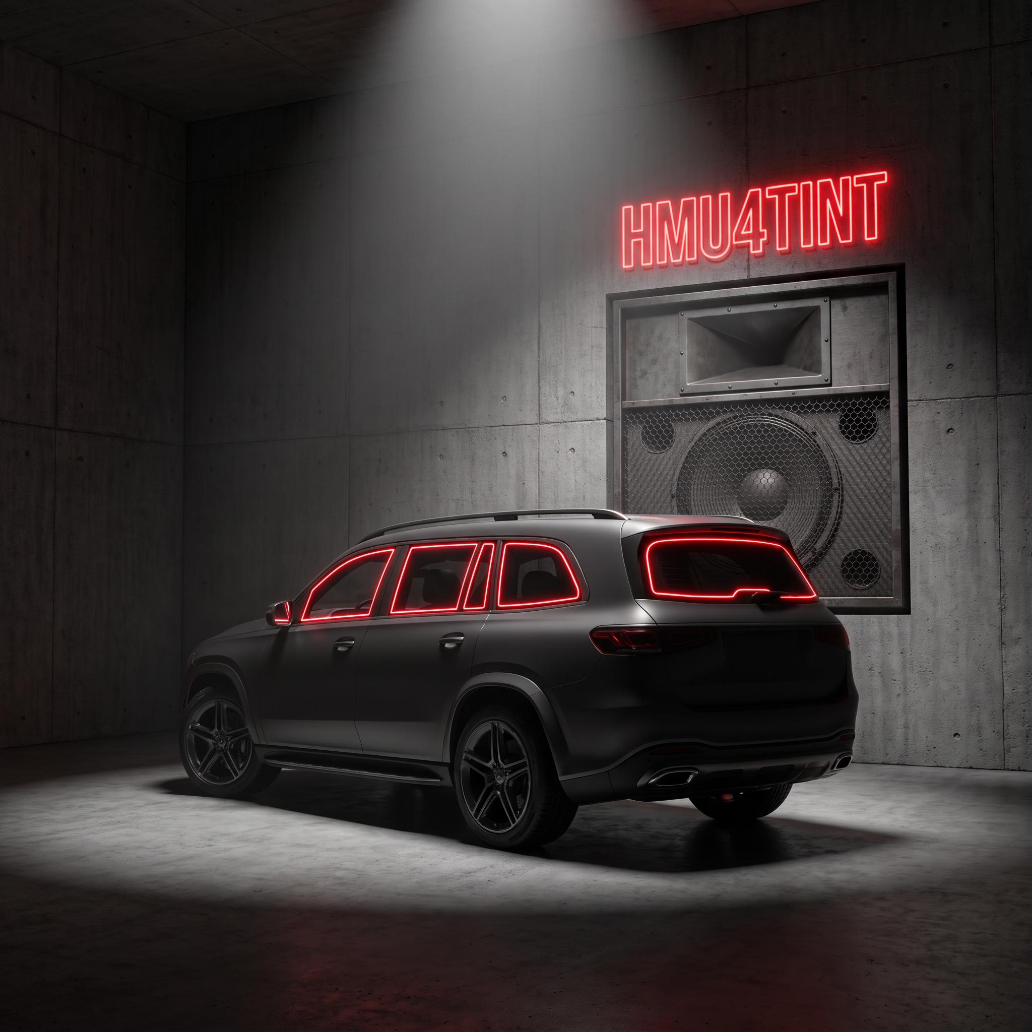 HMU4TINT Precut Ceramic Window Tint Kit for Mercedes-Benz GLS