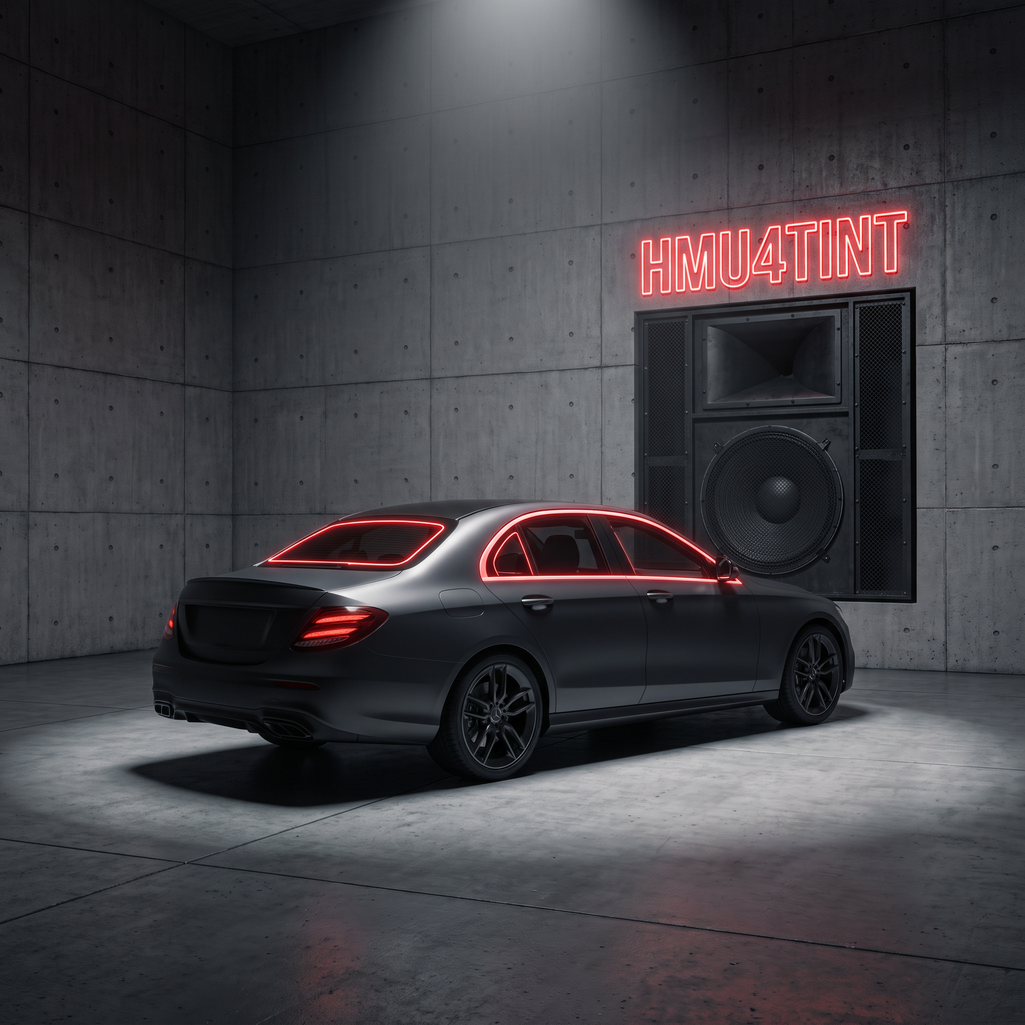 HMU4TINT Precut Ceramic Window Tint Kit for 2021 Mercedes-Benz Mercedes-AMG E-Class