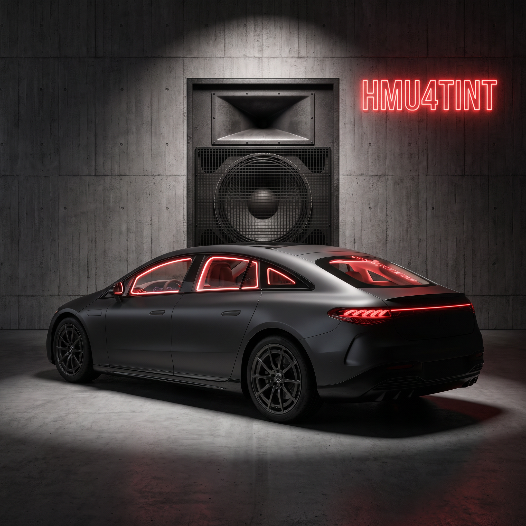 HMU4TINT Precut Ceramic Window Tint Kit for 2022 Mercedes-Benz Mercedes-AMG EQS