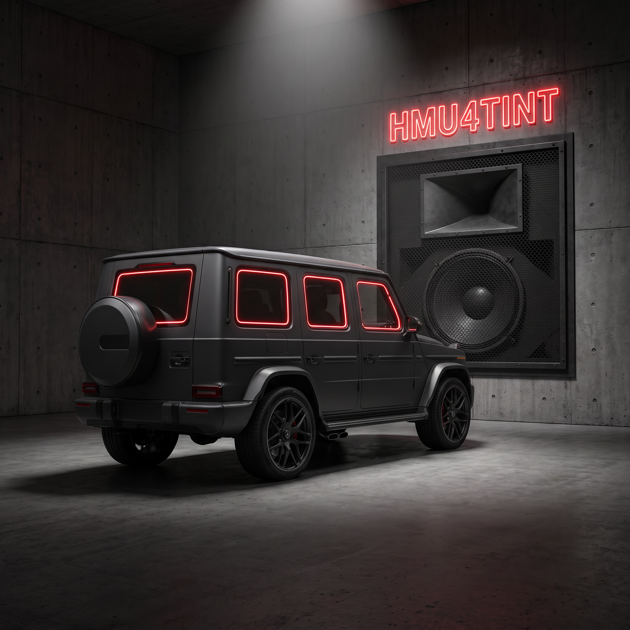 HMU4TINT Precut Ceramic Window Tint Kit for 2021 Mercedes-Benz Mercedes-AMG G-Class