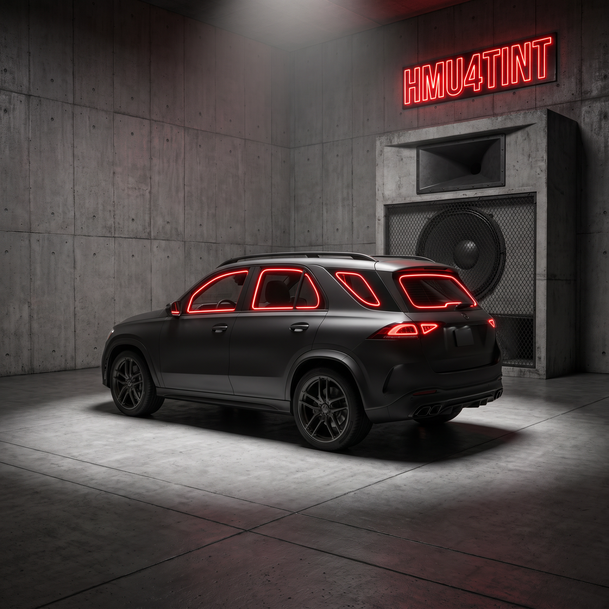 HMU4TINT Precut Ceramic Window Tint Kit for 2021-2022 Mercedes-Benz Mercedes-AMG GLE