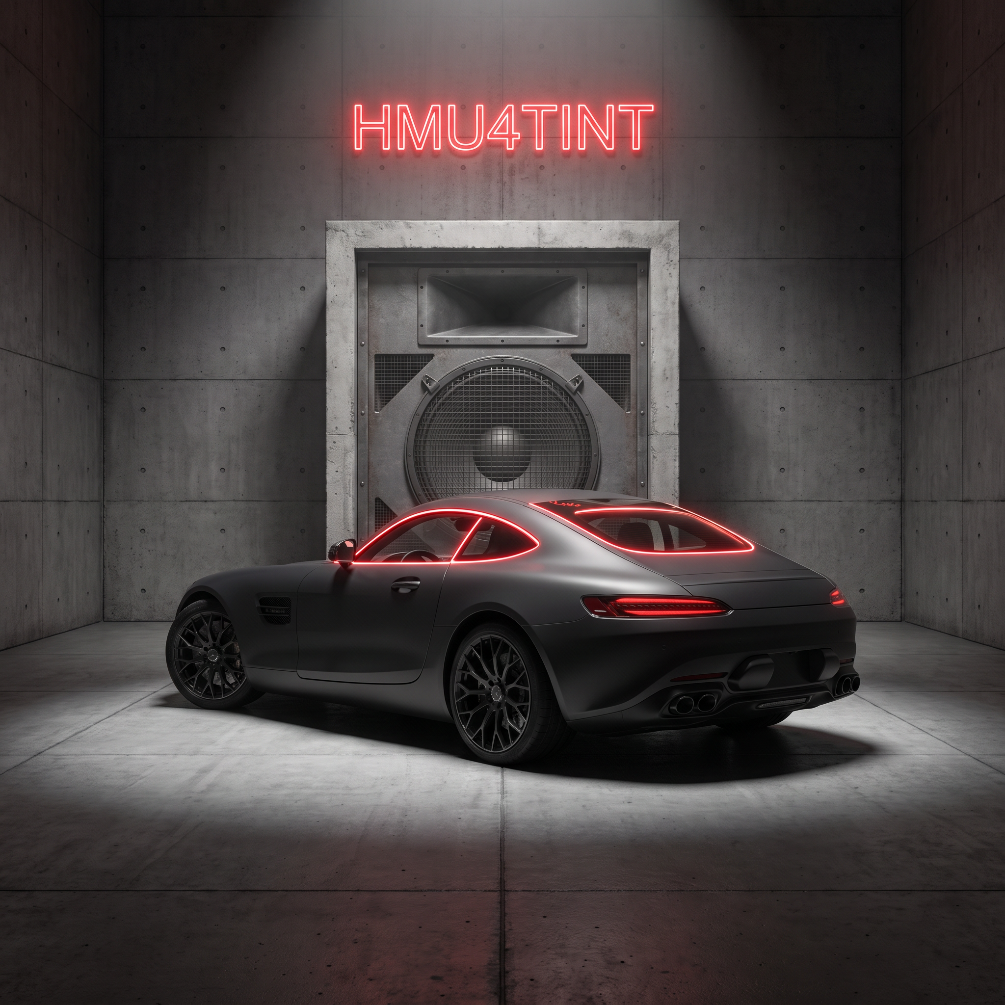 HMU4TINT Precut Ceramic Window Tint Kit for 2021 Mercedes-Benz Mercedes-AMG GT