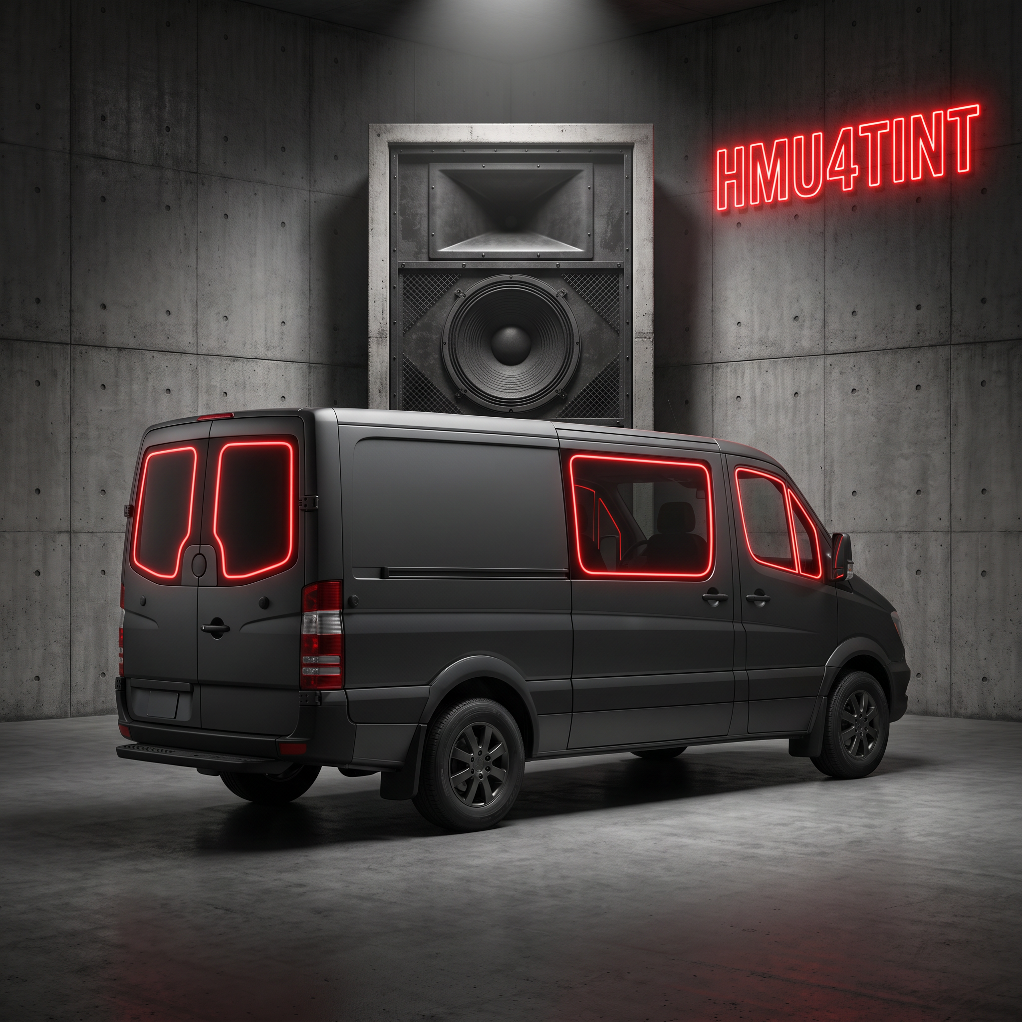 HMU4TINT Precut Ceramic Window Tint Kit for 2011-2022 Mercedes-Benz Sprinter 2500 Cargo