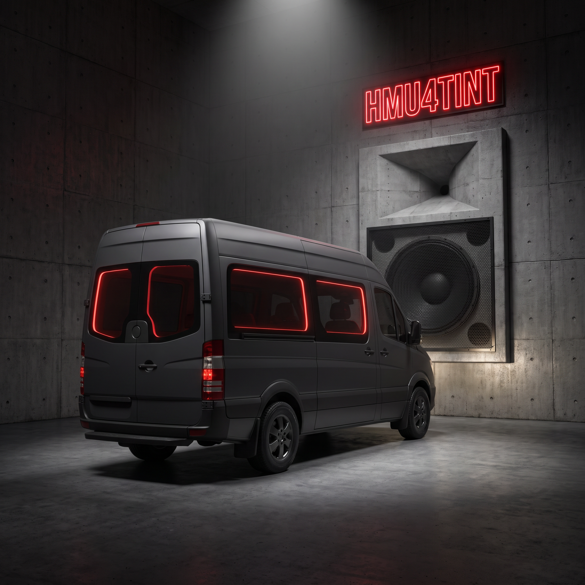 HMU4TINT Precut Ceramic Window Tint Kit for 2011-2022 Mercedes-Benz Sprinter 2500 Crew