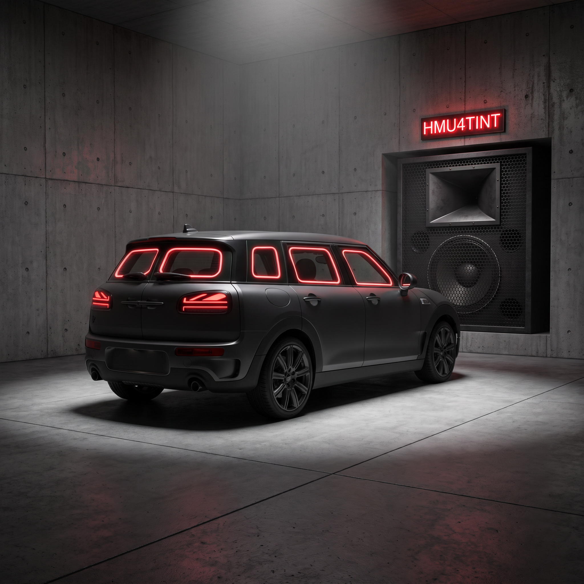 HMU4TINT Precut Ceramic Window Tint Kit for MINI Clubman