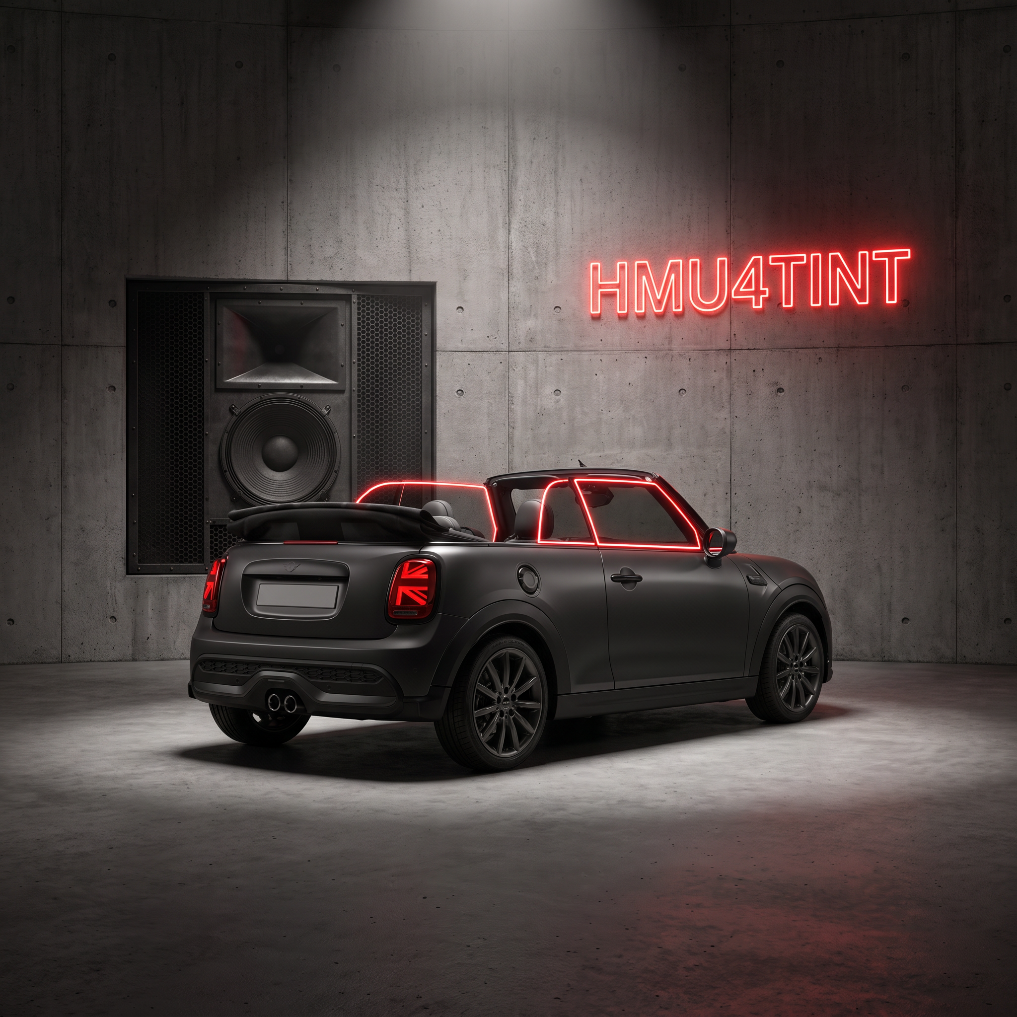 HMU4TINT Precut Ceramic Window Tint Kit for 2021-2023 MINI Convertible