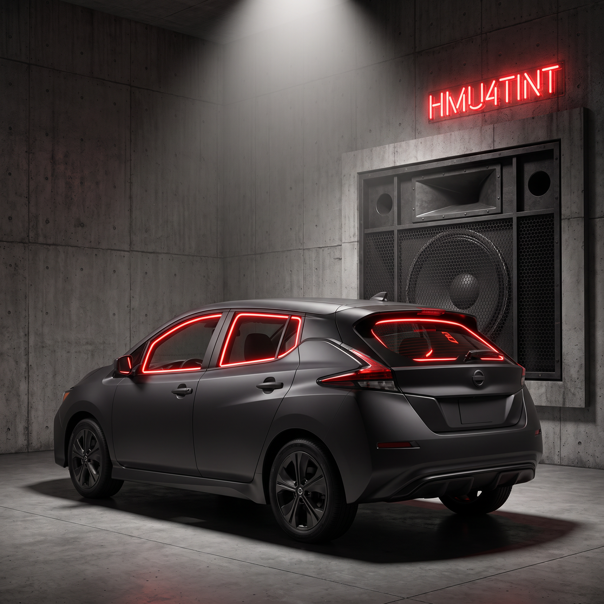 HMU4TINT Precut Ceramic Window Tint Kit for 2011-2023 Nissan LEAF