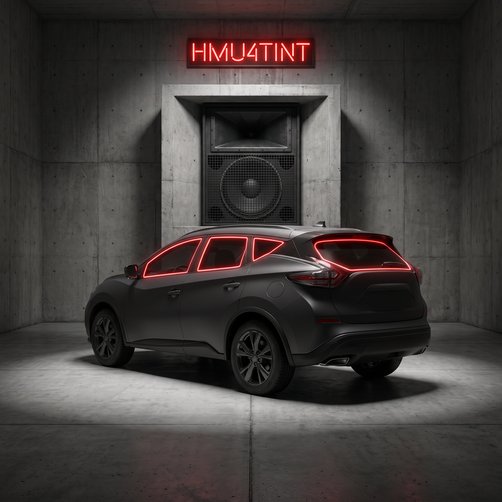 HMU4TINT Precut Ceramic Window Tint Kit for Nissan Murano