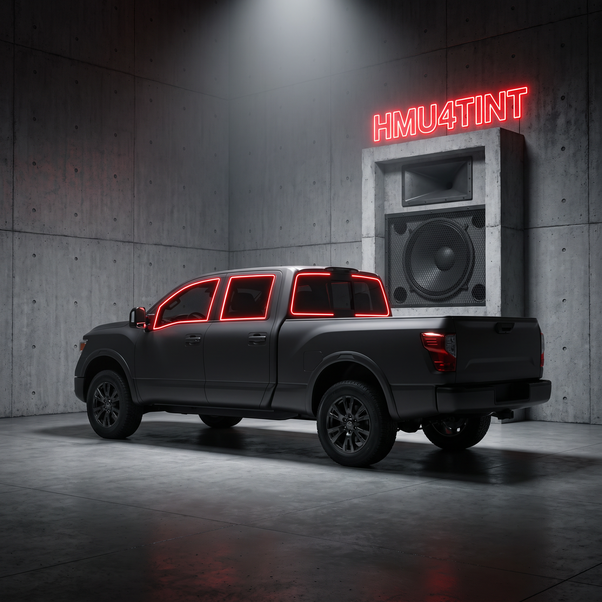 HMU4TINT Precut Ceramic Window Tint Kit for Nissan Titan XD Crew Cab