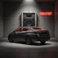 HMU4TINT Precut Ceramic Window Tint Kit for Nissan Versa