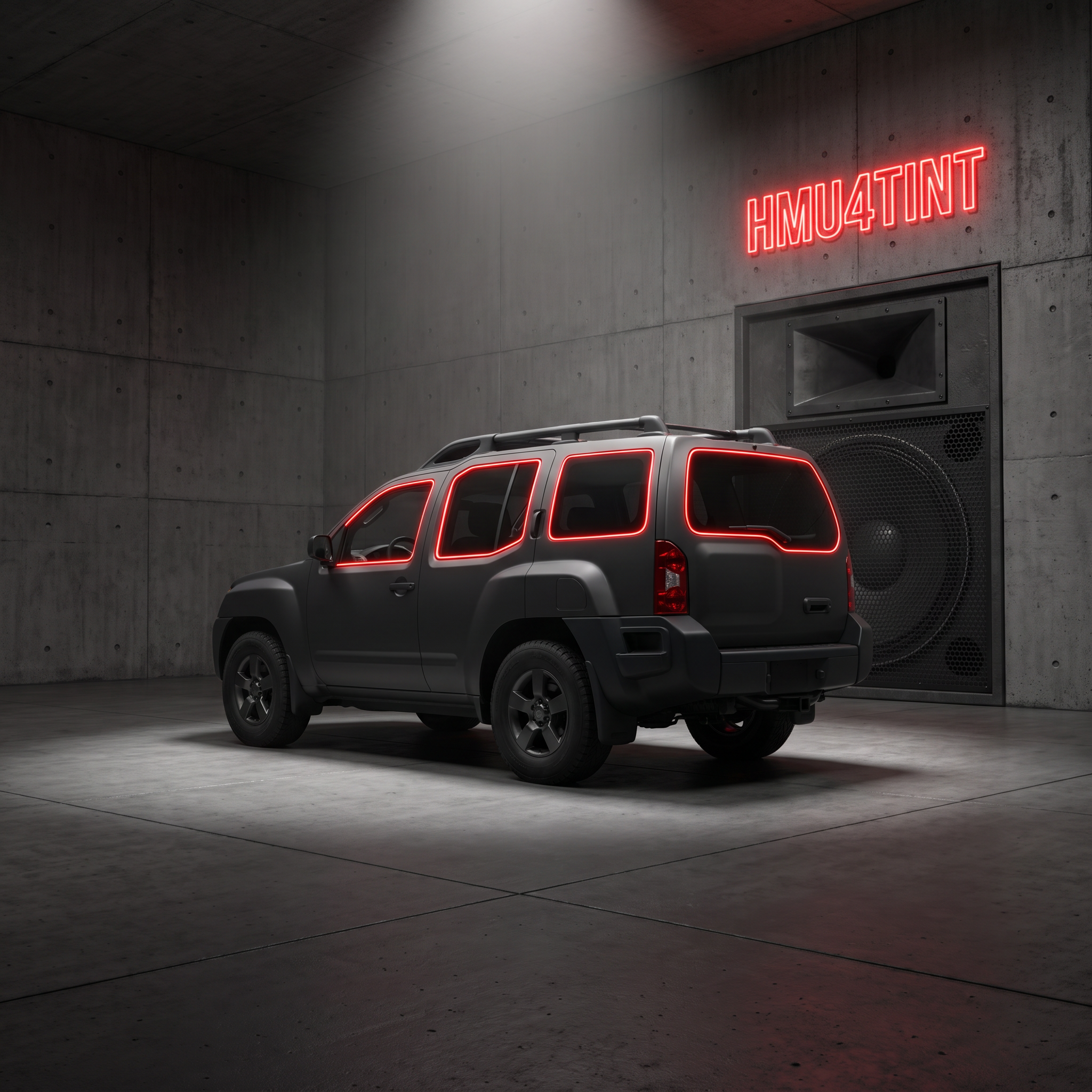 HMU4TINT Precut Ceramic Window Tint Kit for 2000-2015 Nissan Xterra