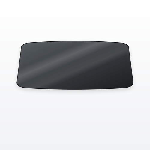 Precut ceramic window tint - back glass