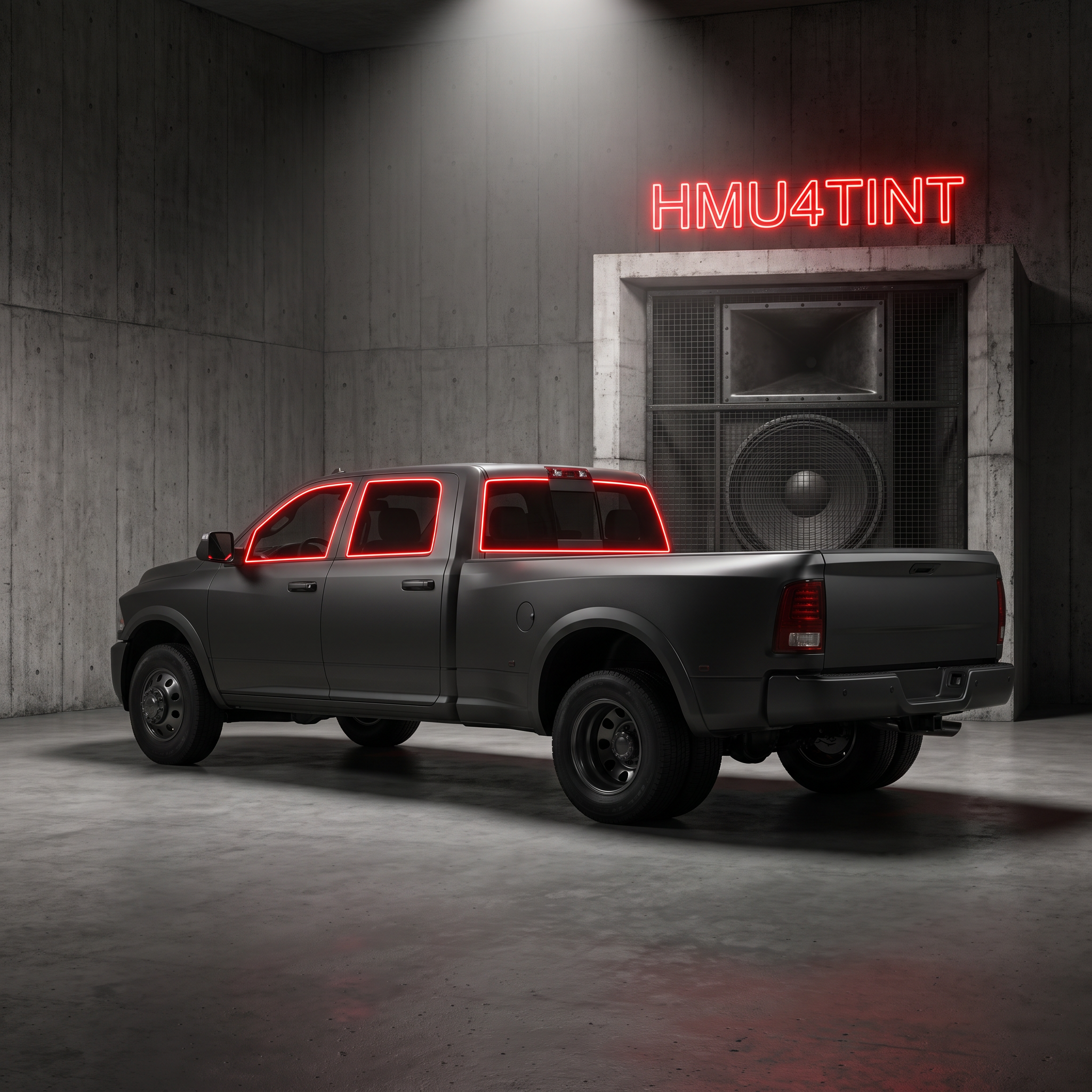 HMU4TINT Precut Ceramic Window Tint Kit for RAM 3500 Crew Cab