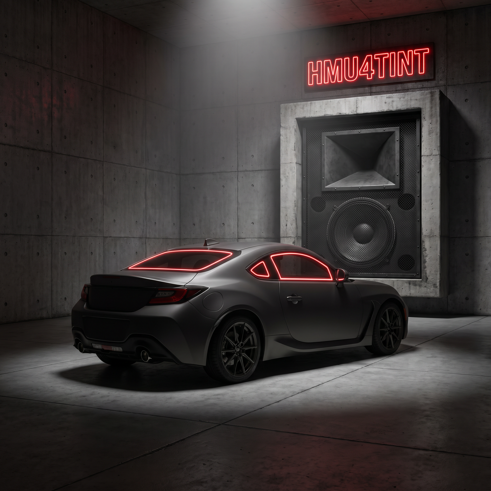 HMU4TINT Precut Ceramic Window Tint Kit for 2022-2023 Subaru BRZ