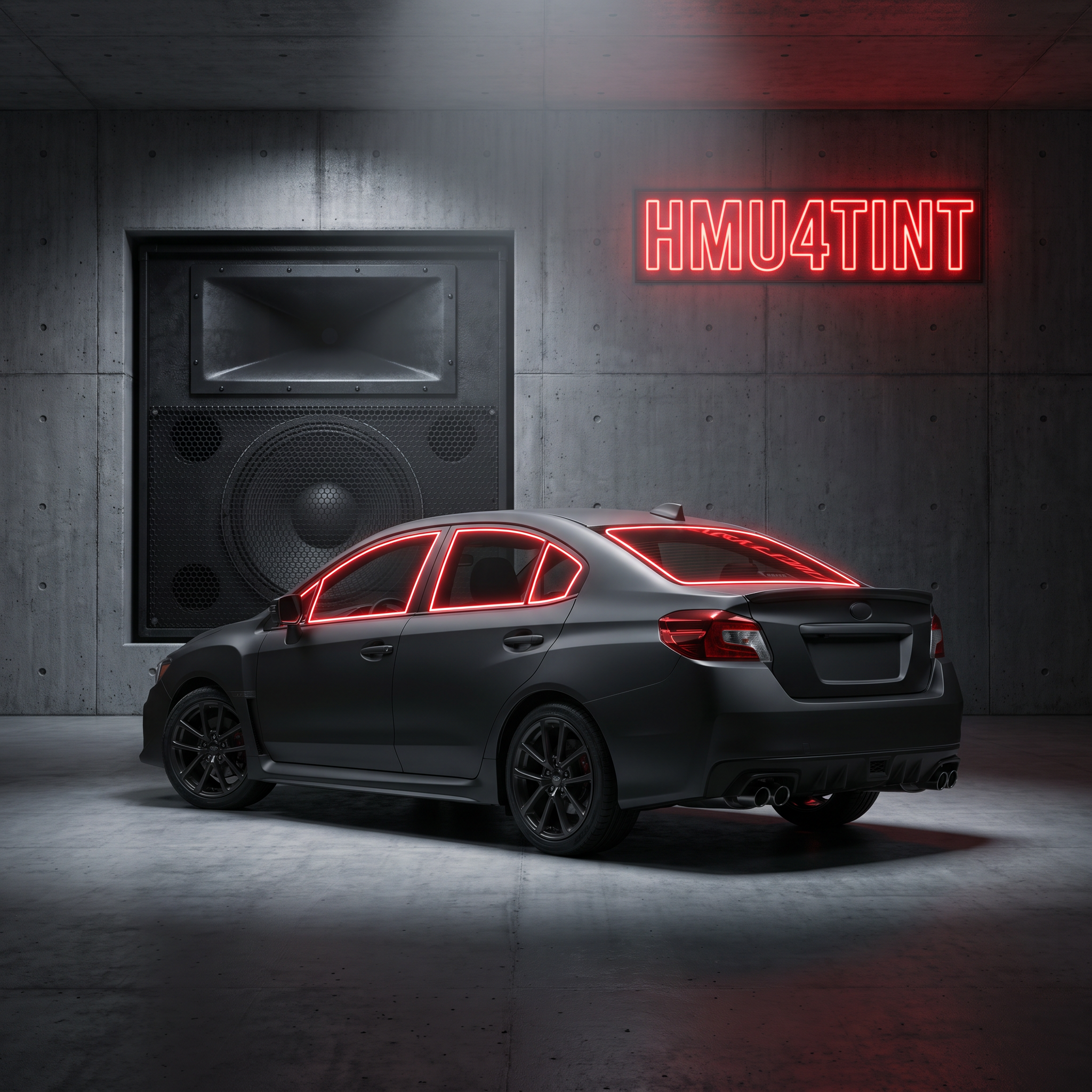 HMU4TINT Precut Ceramic Window Tint Kit for 2020-2021 Subaru Impreza