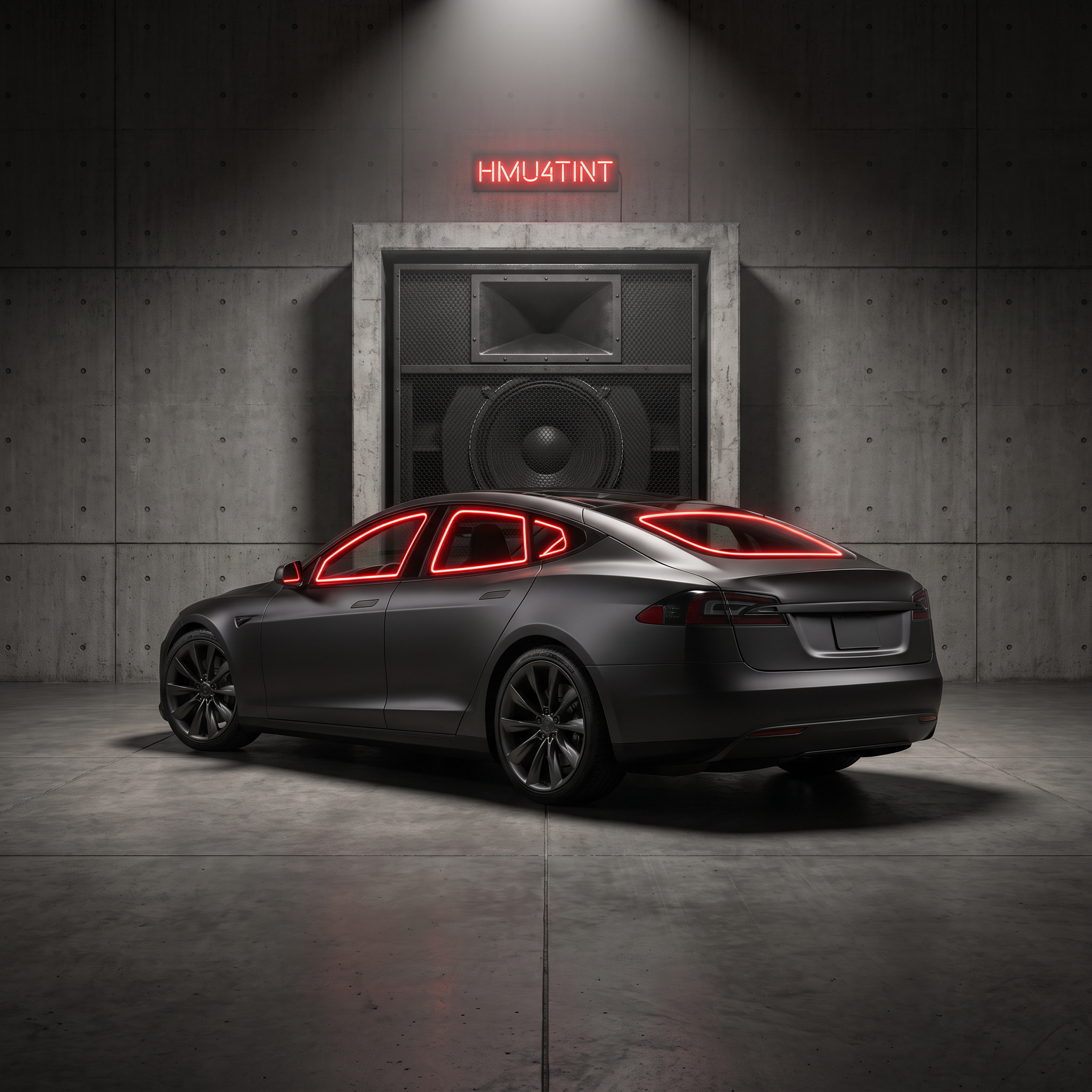 HMU4TINT Precut Ceramic Window Tint Kit for Tesla Model S