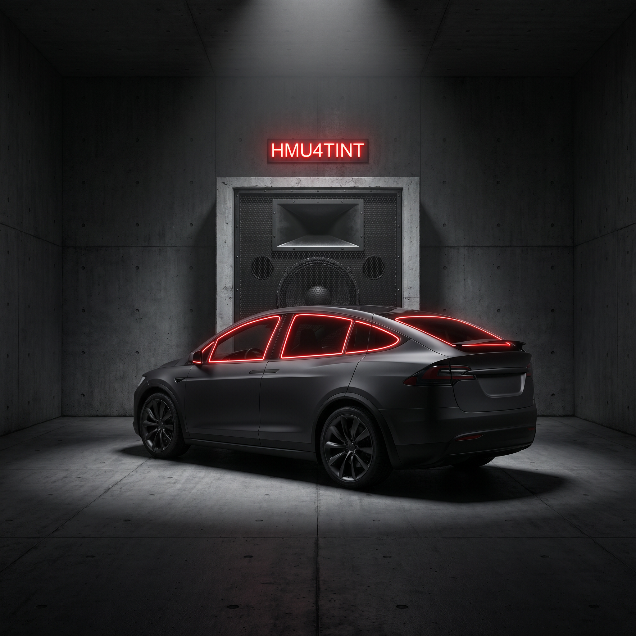 HMU4TINT Precut Ceramic Window Tint Kit for Tesla Model X