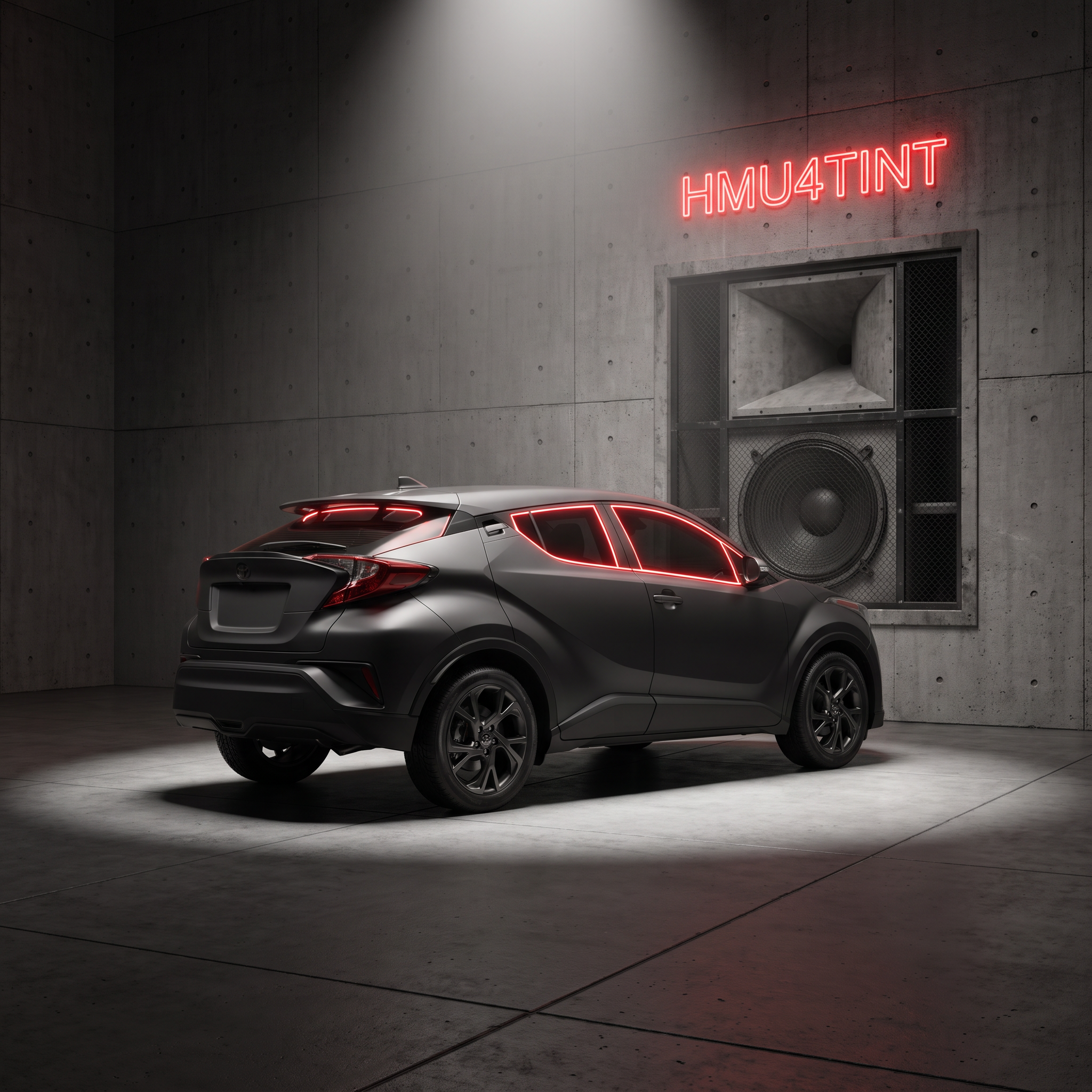HMU4TINT Precut Ceramic Window Tint Kit for Toyota C-HR