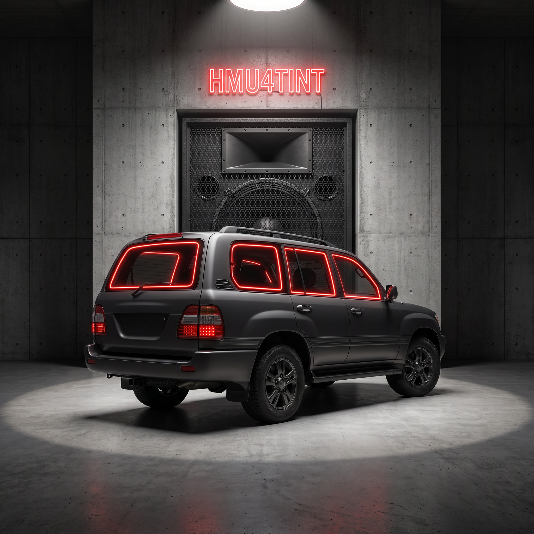 HMU4TINT Precut Ceramic Window Tint Kit for 1992-2011 Toyota Land Cruiser