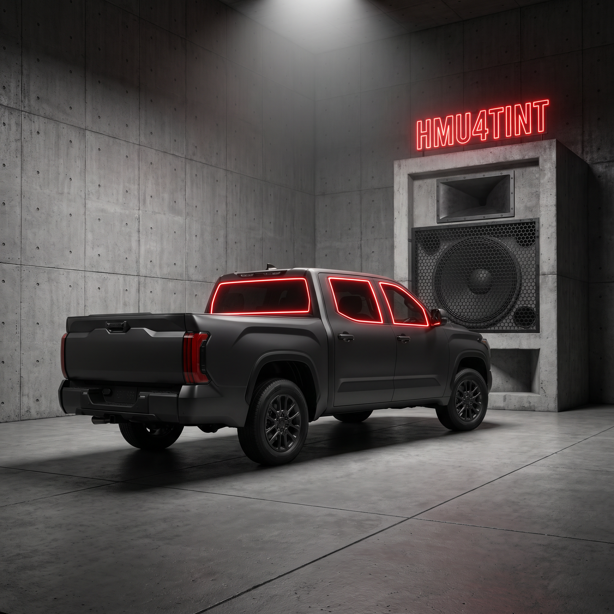 HMU4TINT Precut Ceramic Window Tint Kit for 2022 Toyota Tundra Hybrid CrewMax