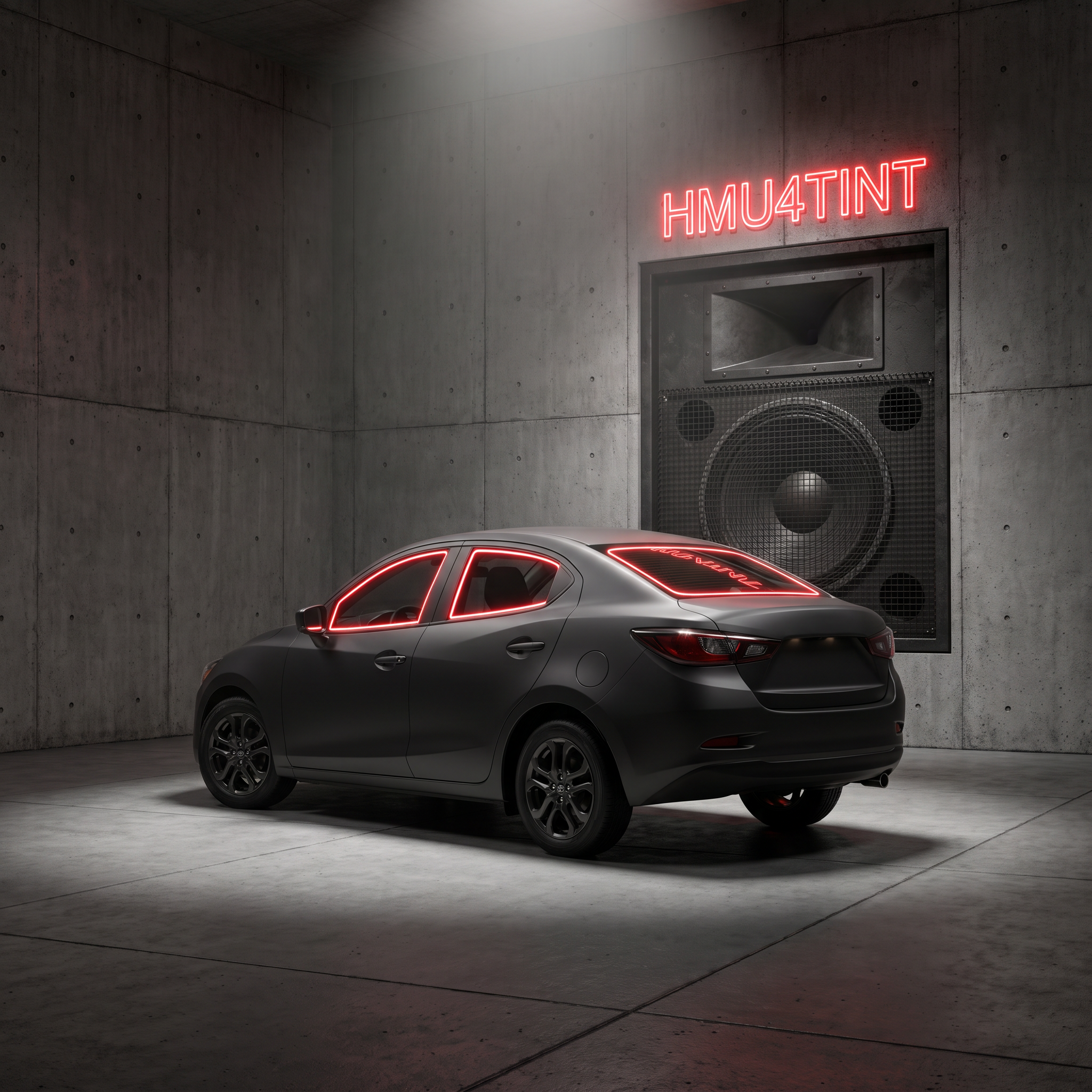 HMU4TINT Precut Ceramic Window Tint Kit for 2019-2020 Toyota Yaris