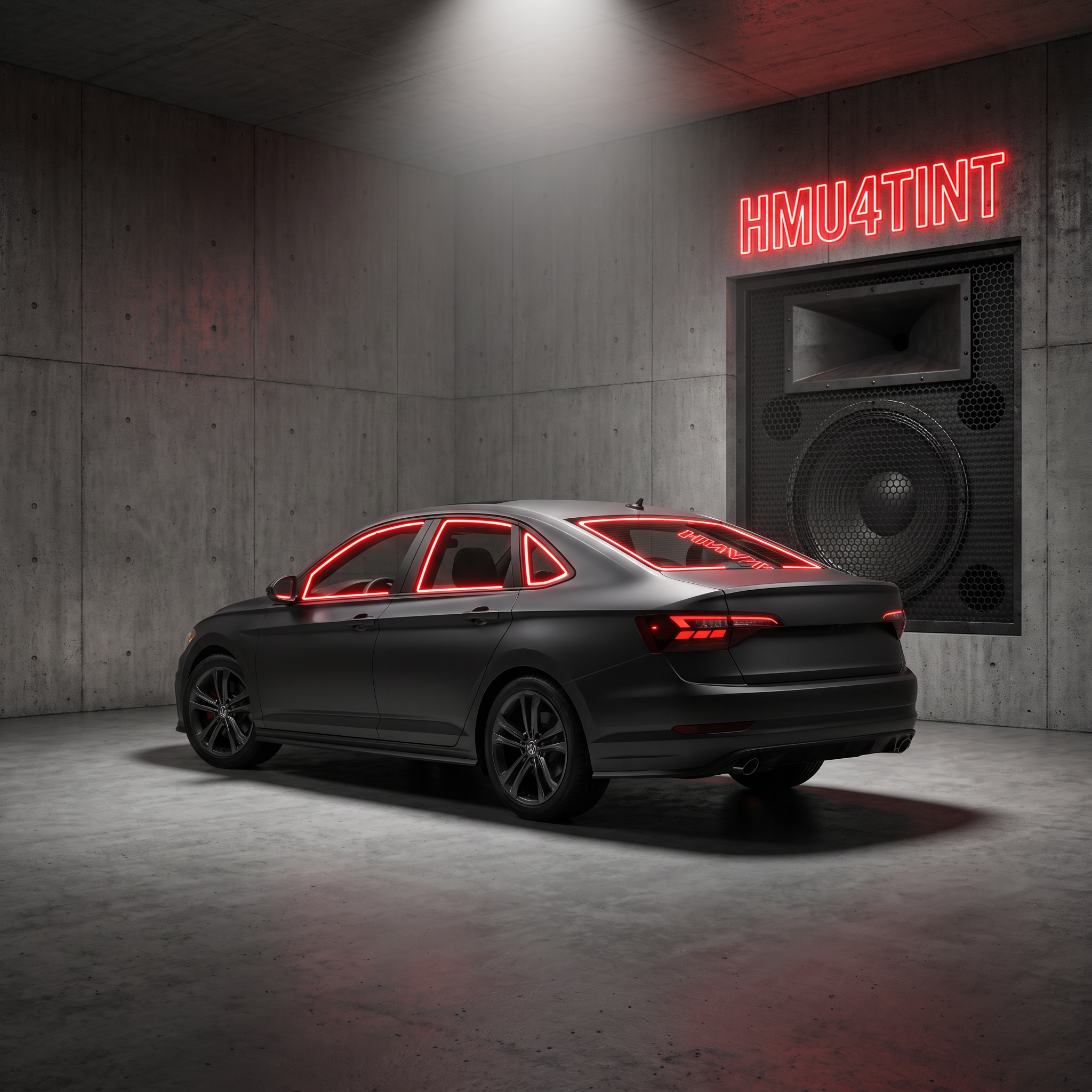 HMU4TINT Precut Ceramic Window Tint Kit for Volkswagen Jetta GLI