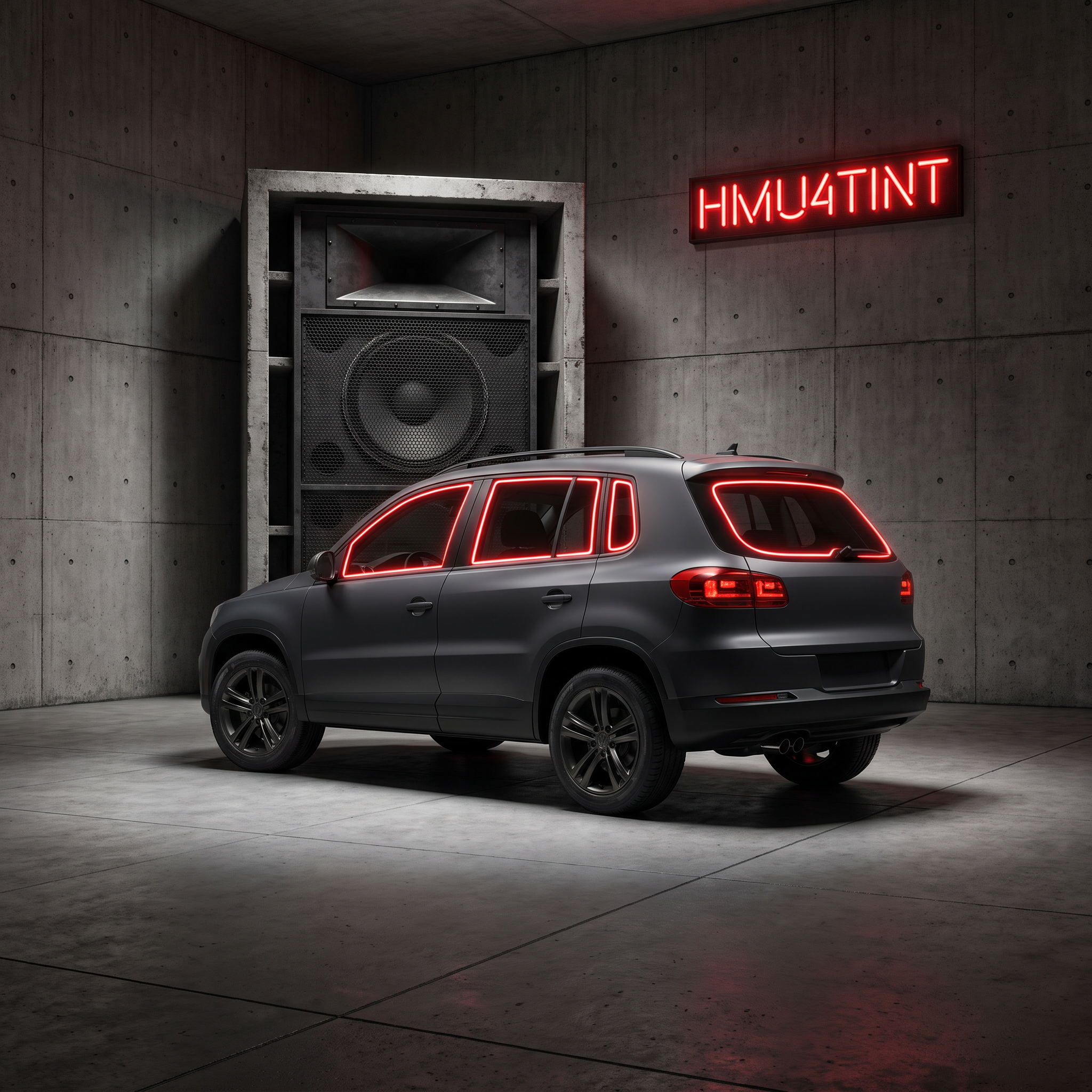 HMU4TINT Precut Ceramic Window Tint Kit for Volkswagen Tiguan