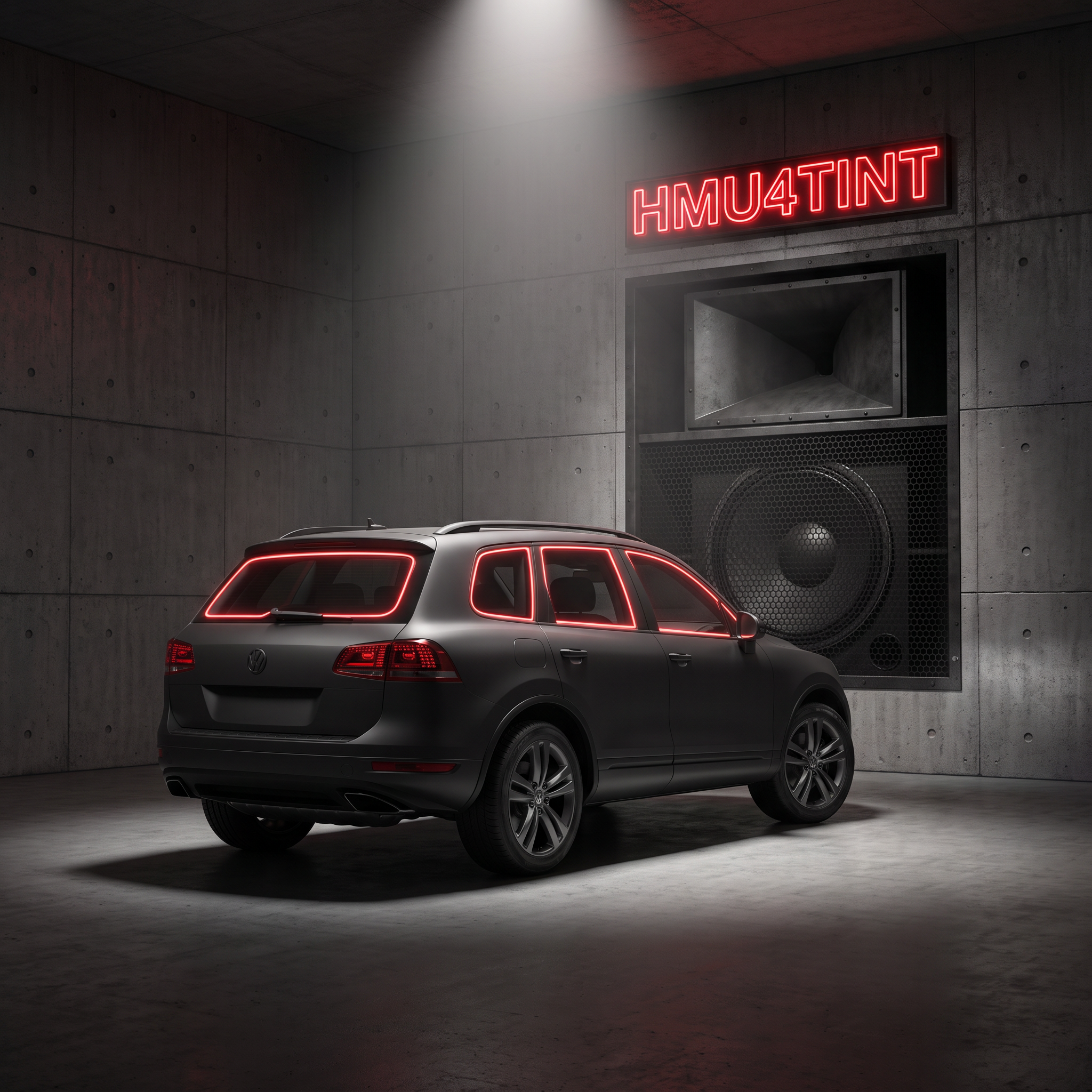 HMU4TINT Precut Ceramic Window Tint Kit for 2010-2017 Volkswagen Touareg