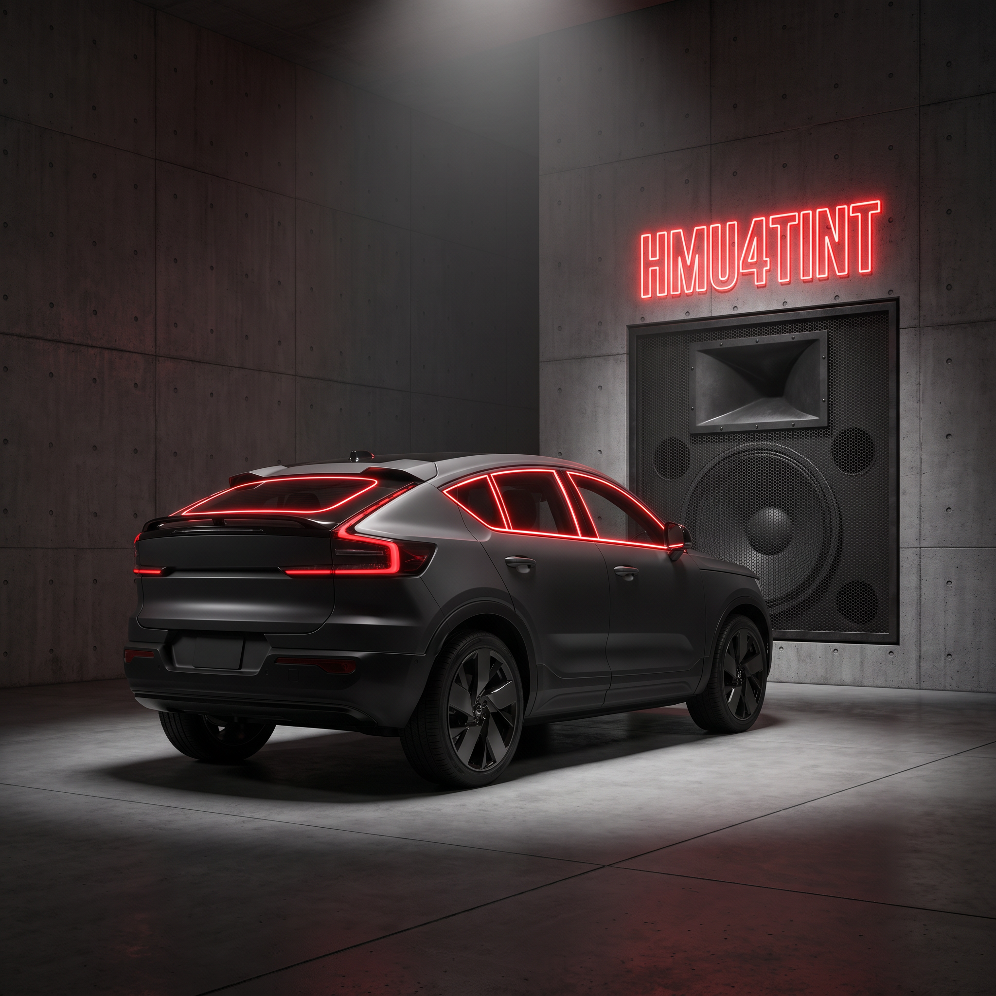 HMU4TINT Precut Ceramic Window Tint Kit for 2022-2023 Volvo C40 Recharge
