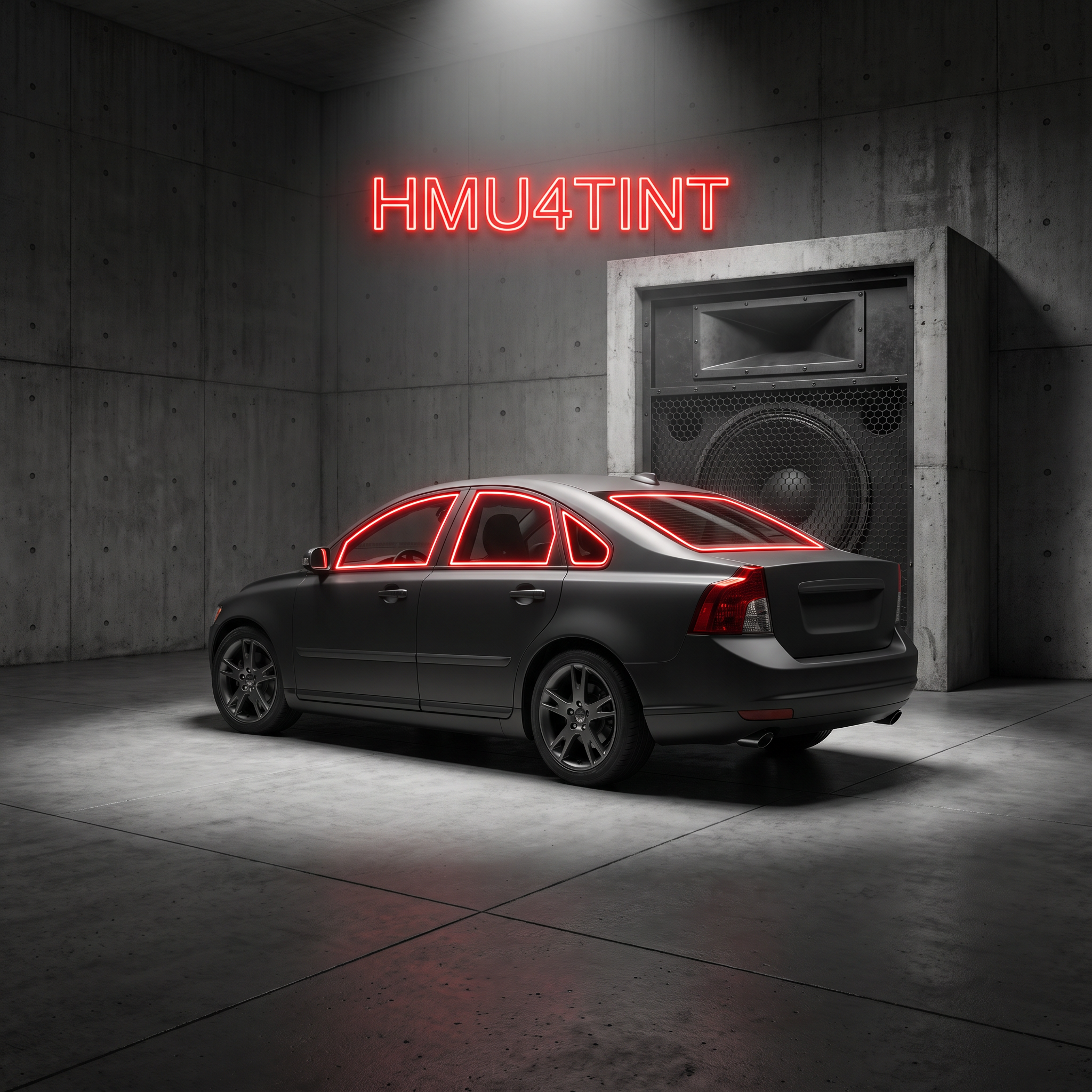HMU4TINT Precut Ceramic Window Tint Kit for 2000-2011 Volvo S40