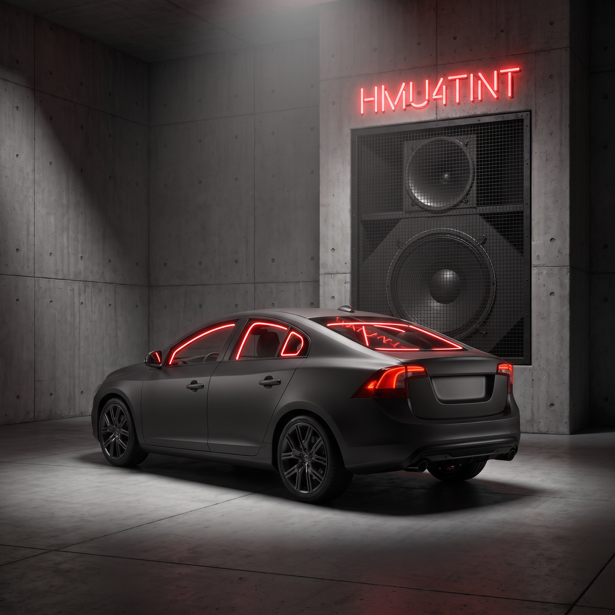 HMU4TINT Precut Ceramic Window Tint Kit for Volvo S60