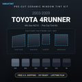 2003-2009 Toyota 4Runner 4th Gen N210 precut ceramic window tint kit - coverage options and VLT shades