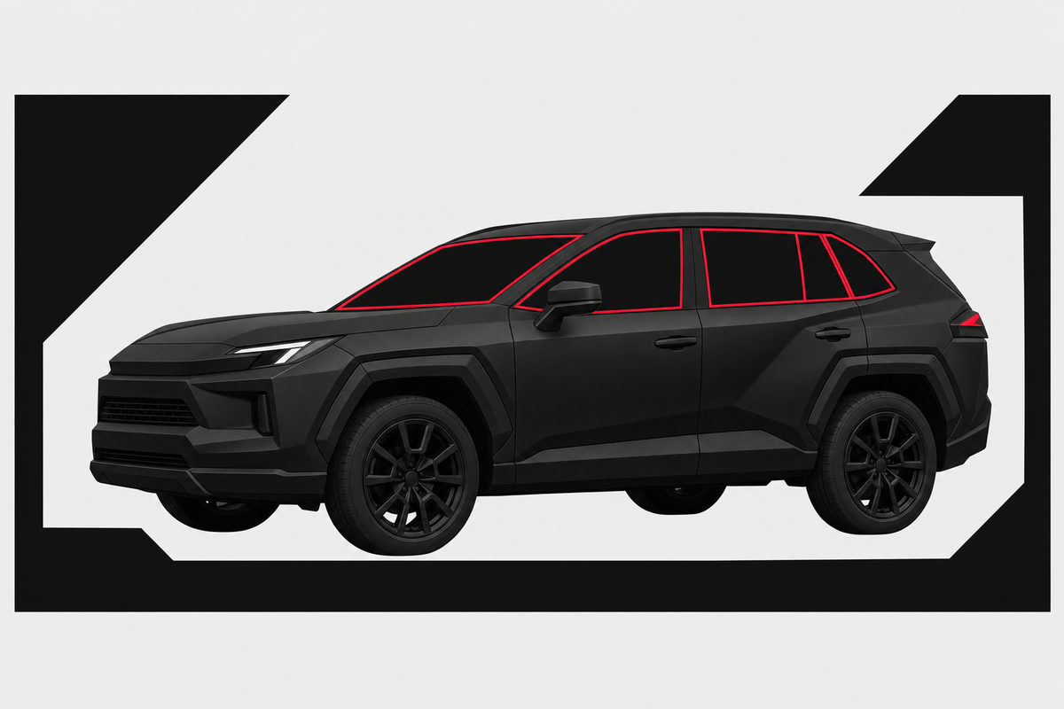 HMU4TINT window outline for 2026 Toyota RAV4