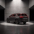2024-2026 Chevrolet Traverse with red glow outlining each tintable window